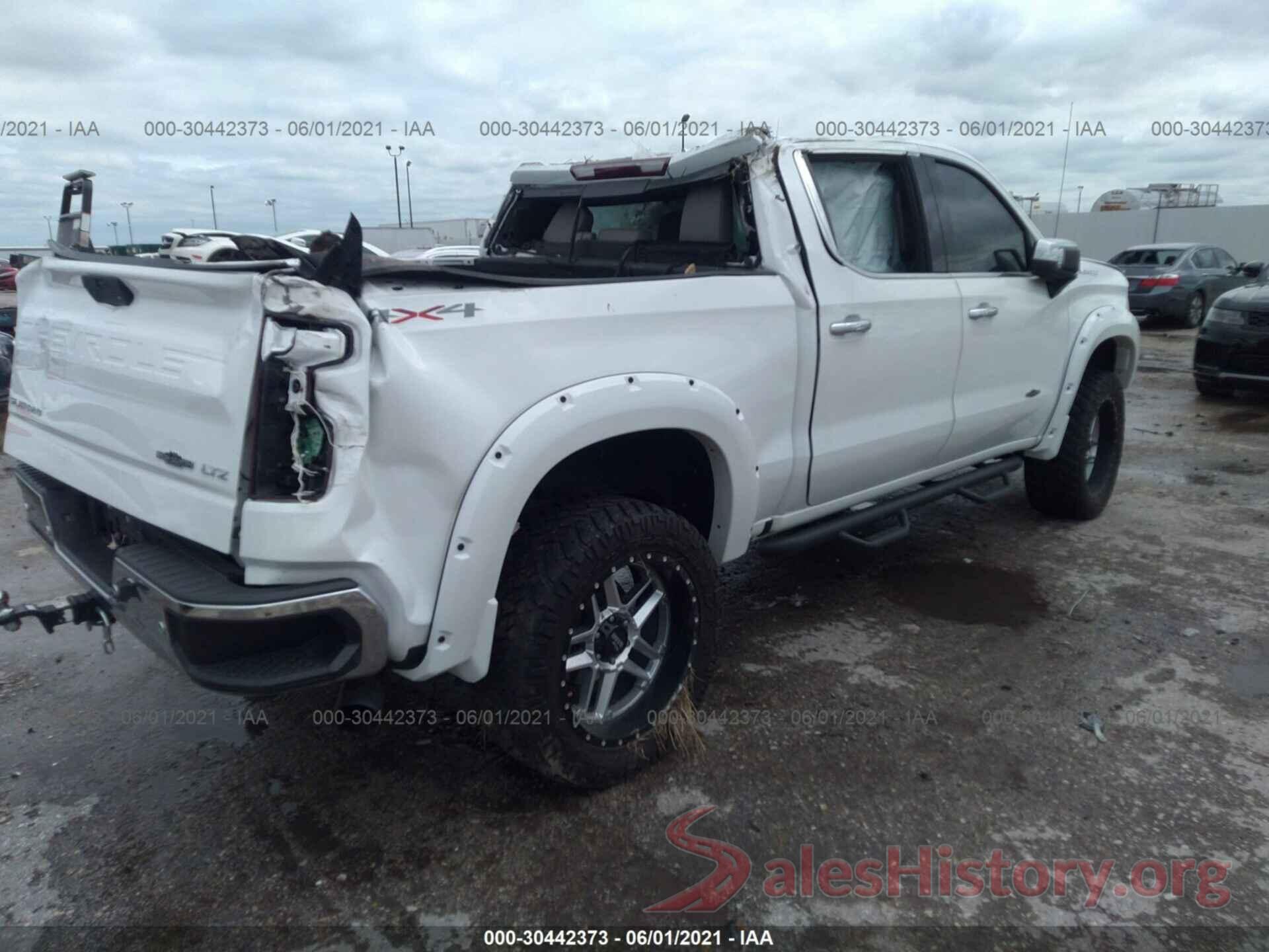 3GCUYGED3KG105791 2019 CHEVROLET SILVERADO 1500