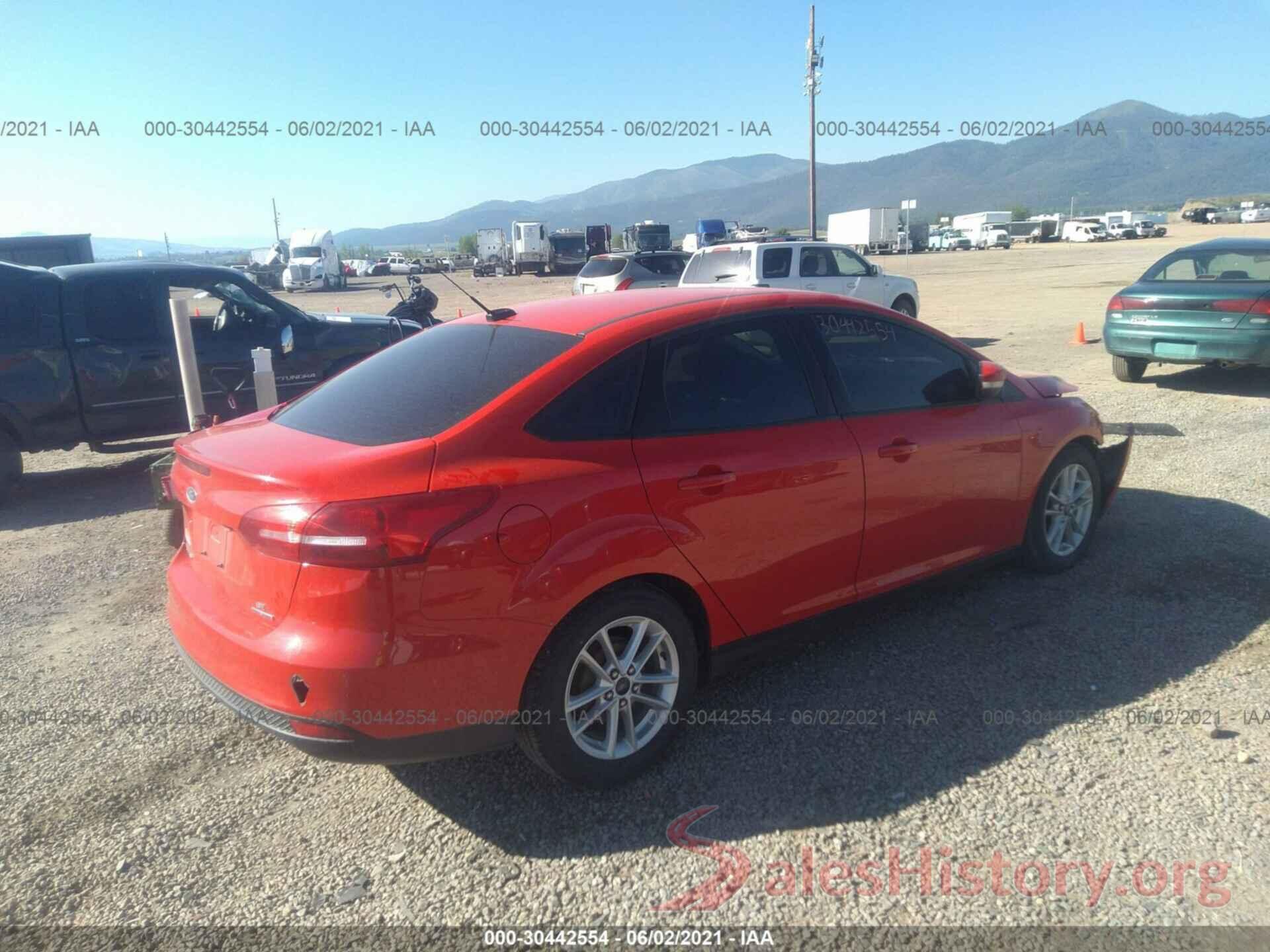 1FADP3F23GL263945 2016 FORD FOCUS