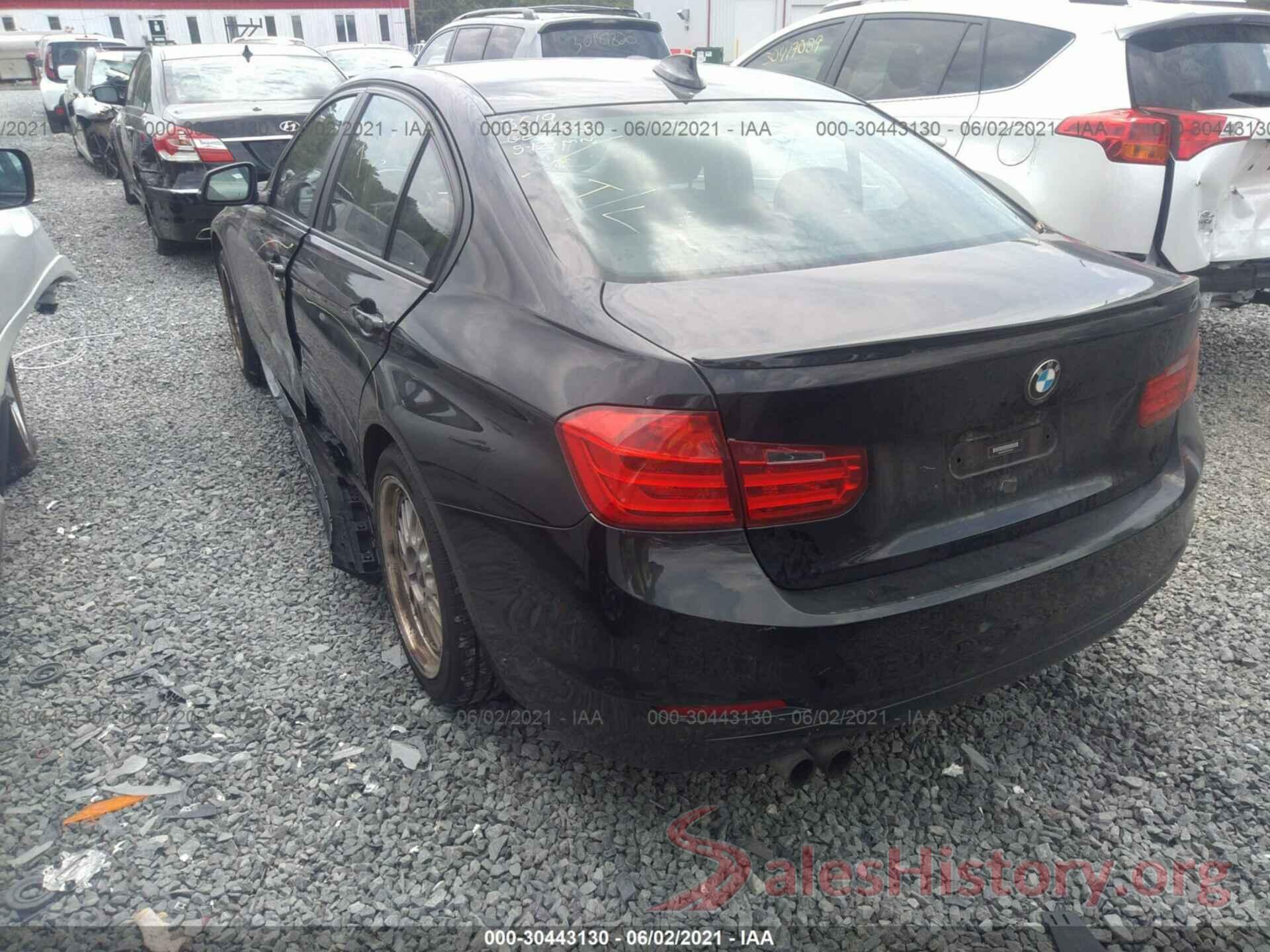 WBA3B3C53DF532505 2013 BMW 3 SERIES