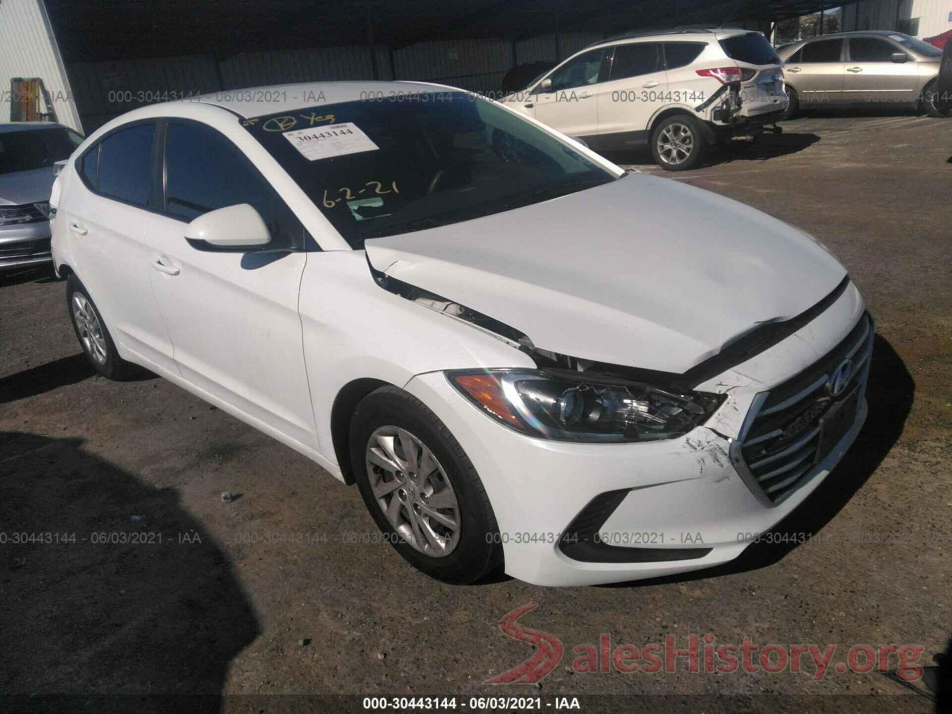 5NPD74LF3JH303797 2018 HYUNDAI ELANTRA