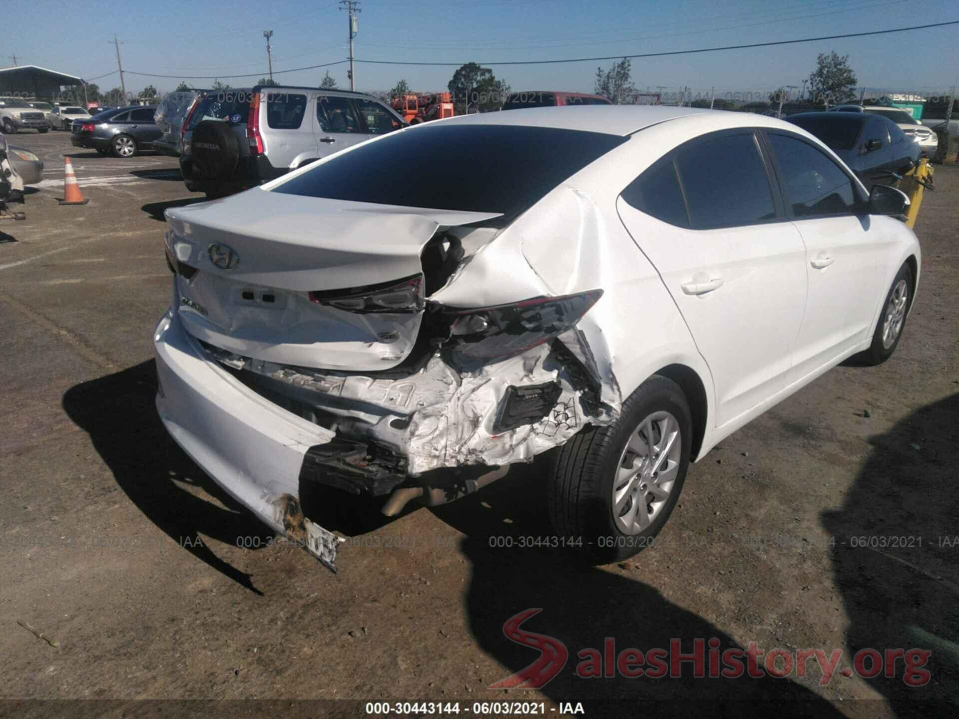 5NPD74LF3JH303797 2018 HYUNDAI ELANTRA