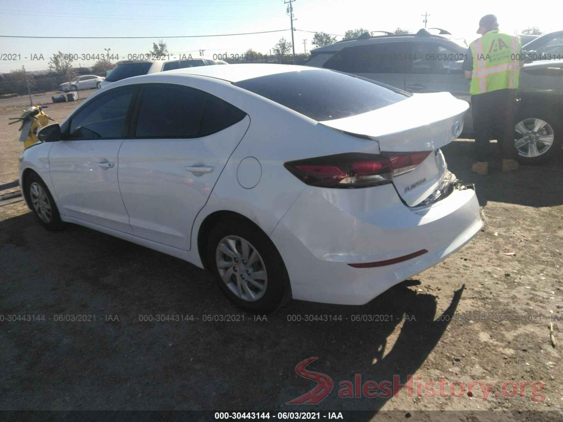 5NPD74LF3JH303797 2018 HYUNDAI ELANTRA