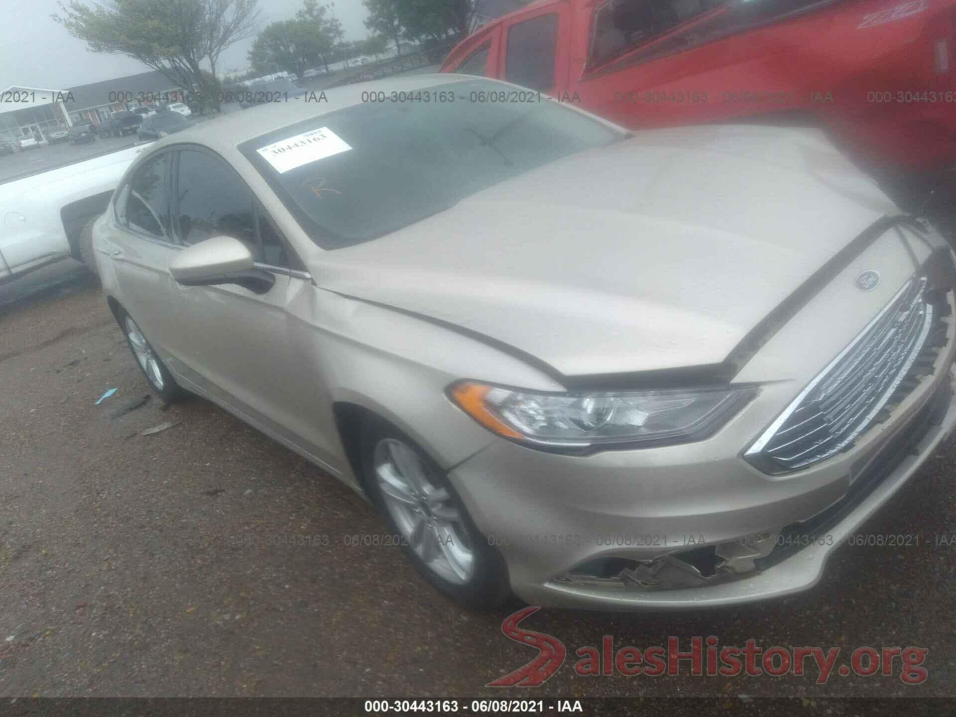 3FA6P0HDXJR195562 2018 FORD FUSION