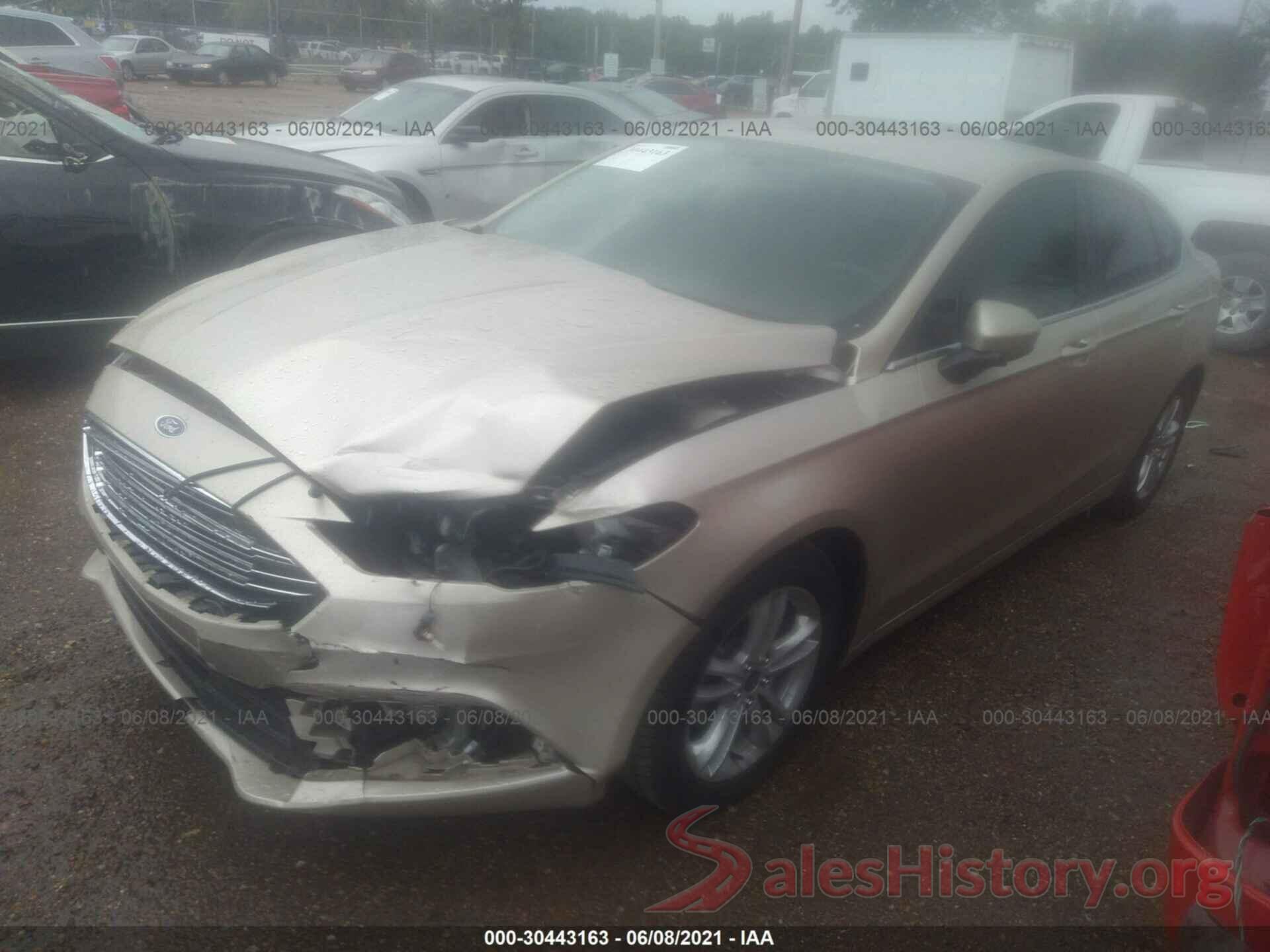 3FA6P0HDXJR195562 2018 FORD FUSION