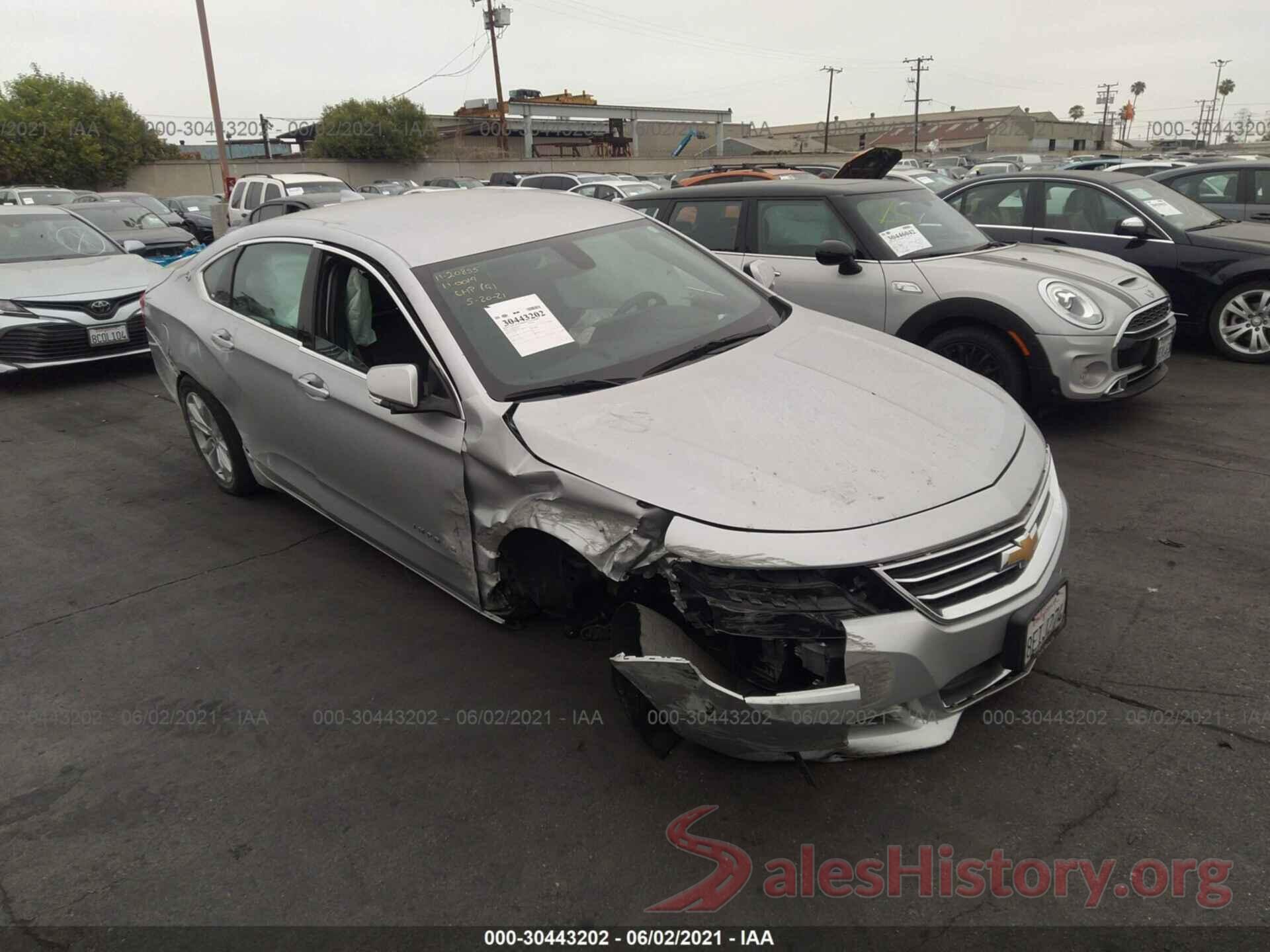 2G1105S30J9178516 2018 CHEVROLET IMPALA