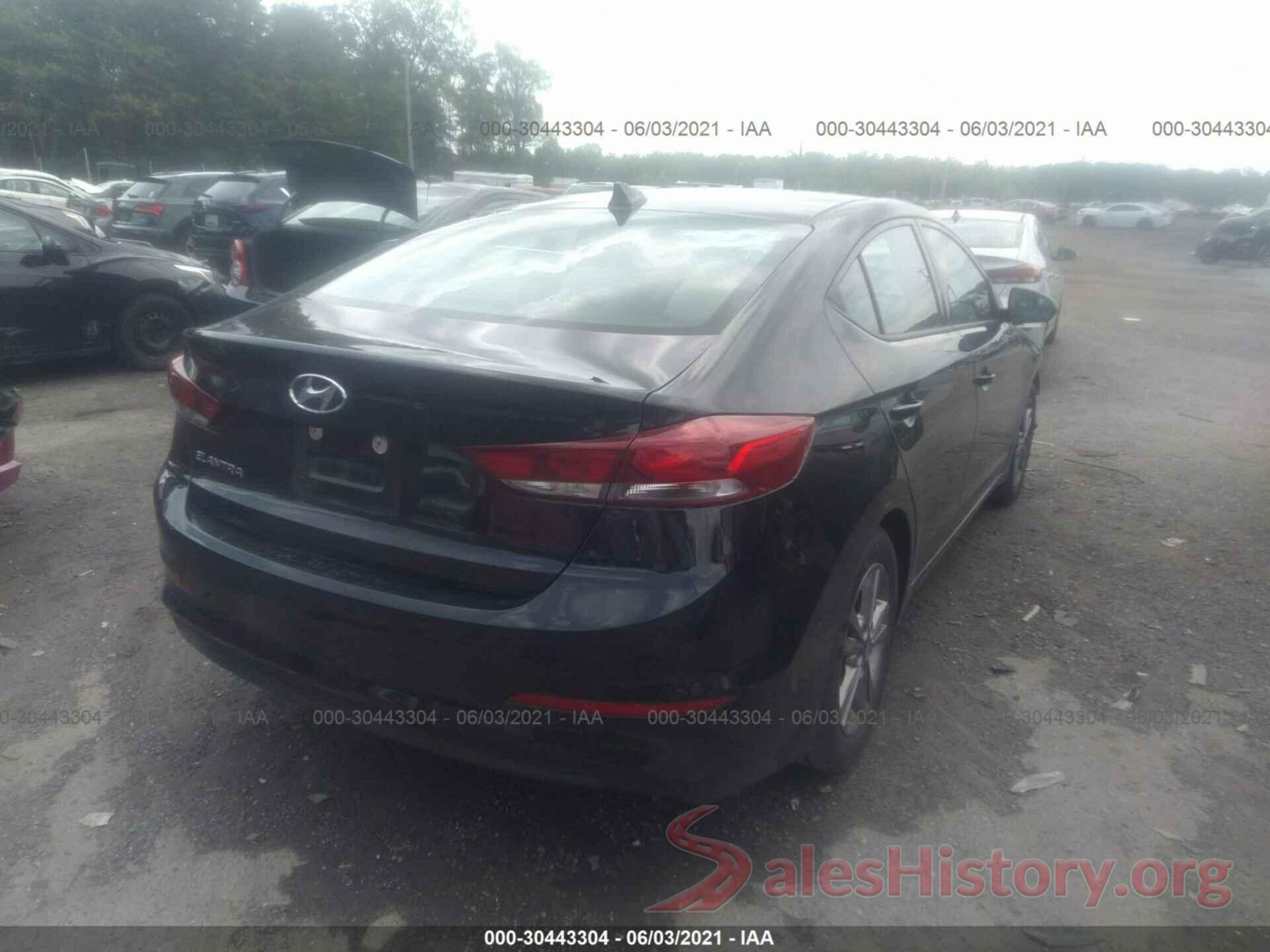 5NPD84LF5JH343991 2018 HYUNDAI ELANTRA