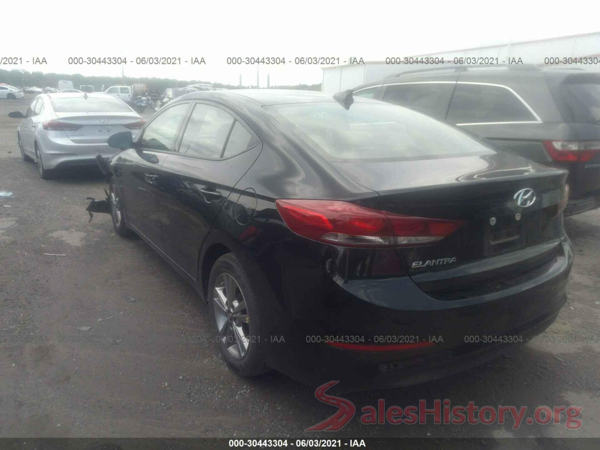 5NPD84LF5JH343991 2018 HYUNDAI ELANTRA