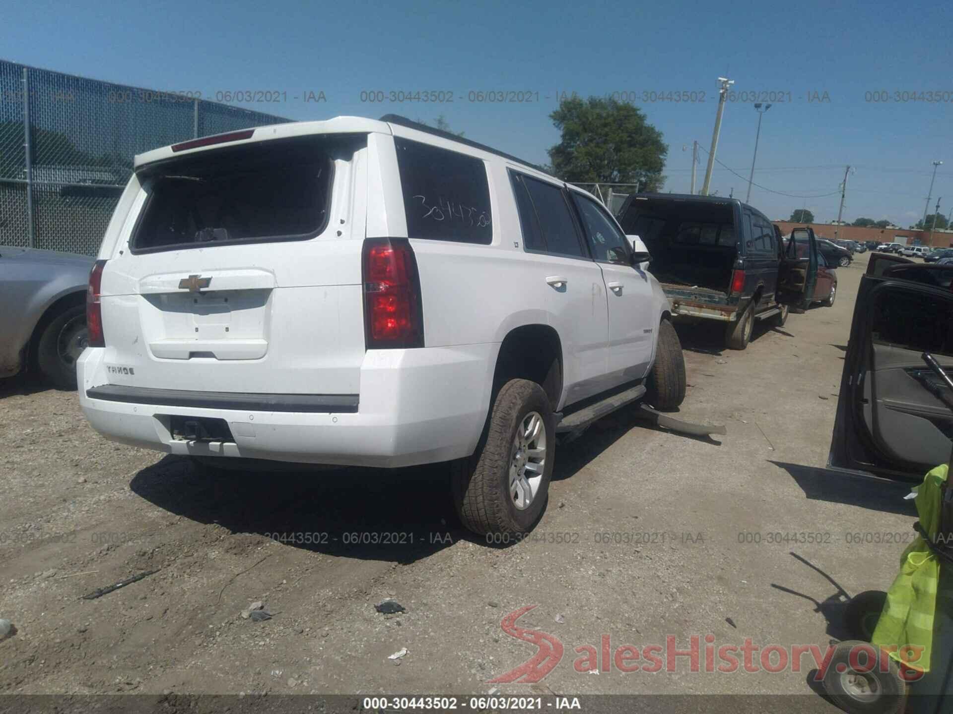 1GNSKBKC1GR254139 2016 CHEVROLET TAHOE