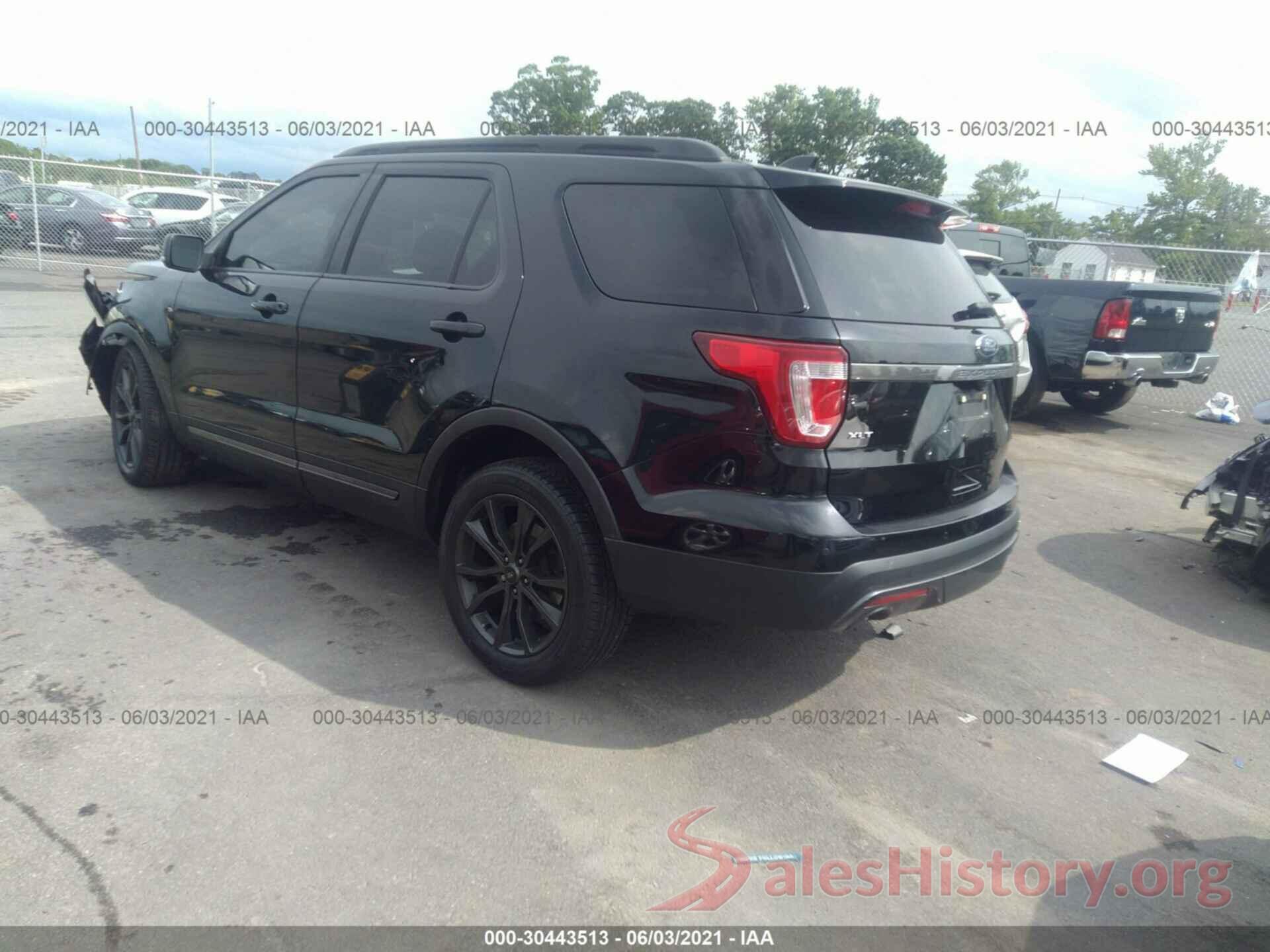 1FM5K7D84HGD00003 2017 FORD EXPLORER