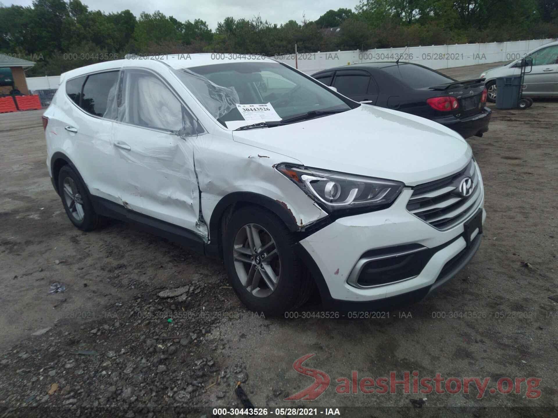 5NMZTDLB7JH091143 2018 HYUNDAI SANTA FE SPORT