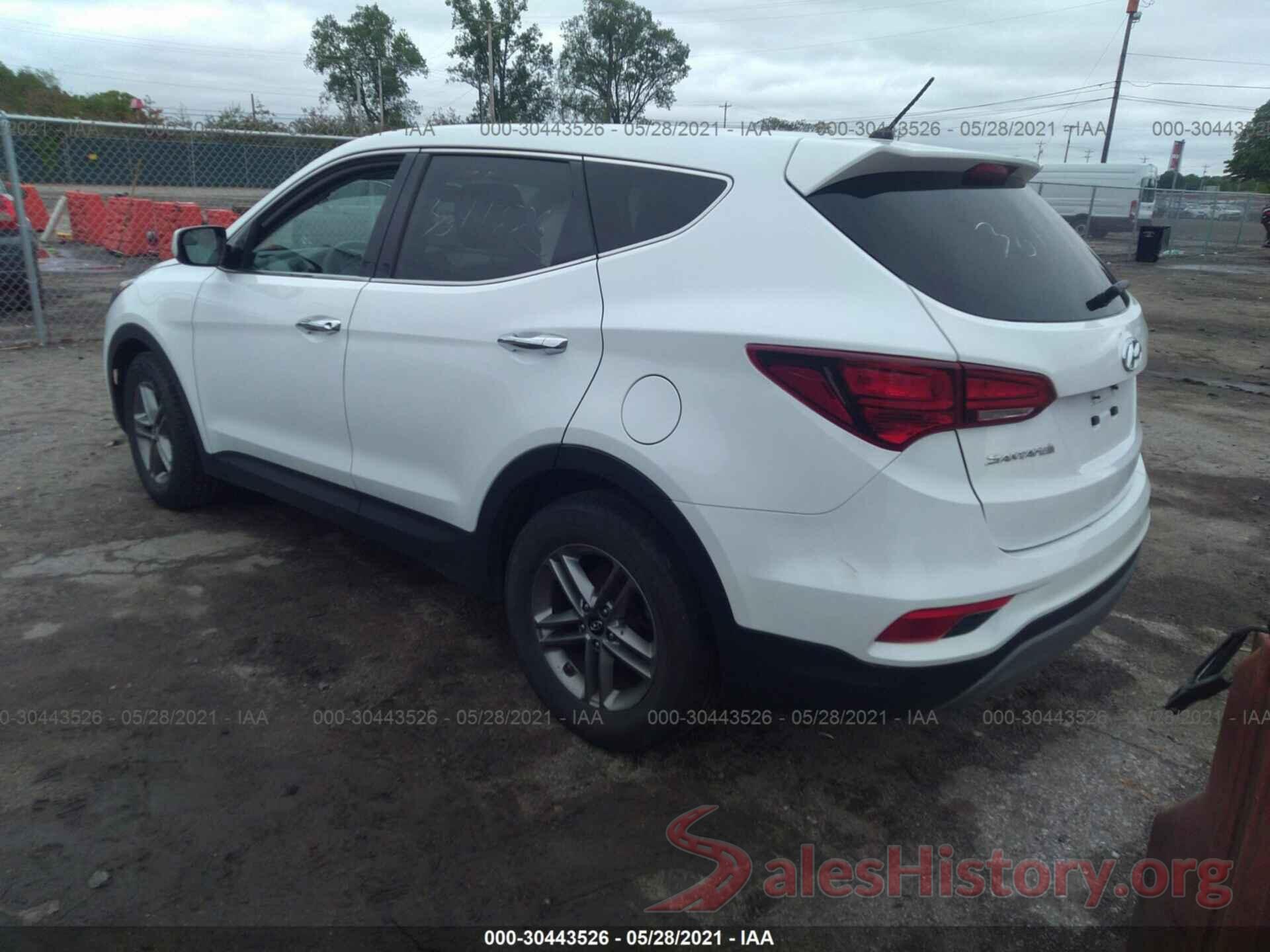 5NMZTDLB7JH091143 2018 HYUNDAI SANTA FE SPORT