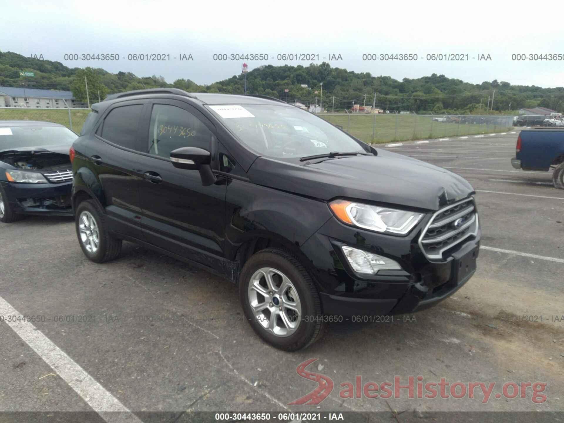 MAJ6S3GL0KC280354 2019 FORD ECOSPORT