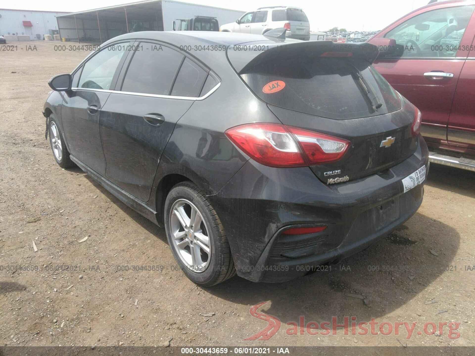 3G1BE6SM2HS524695 2017 CHEVROLET CRUZE