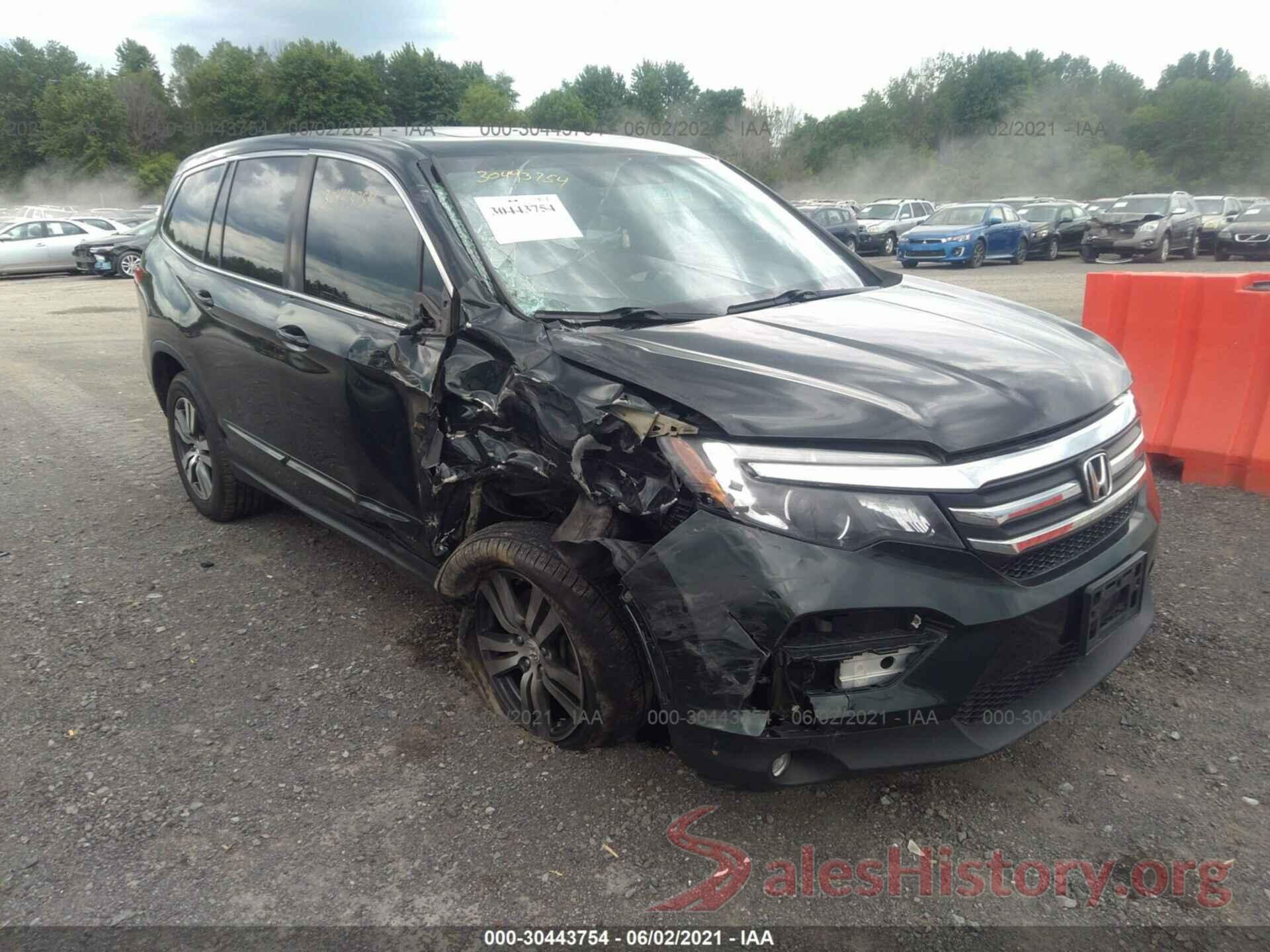 5FNYF6H58GB012784 2016 HONDA PILOT