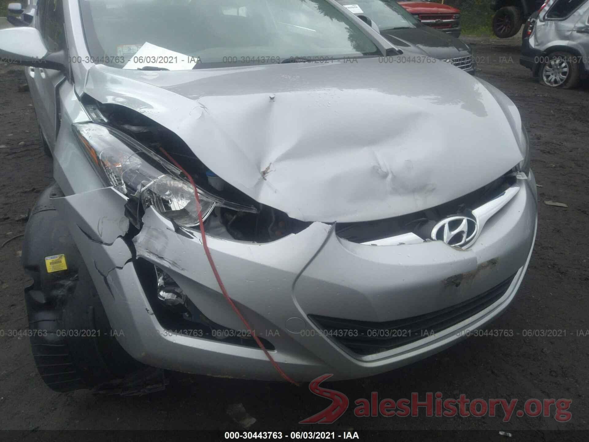 KMHDH4AE6GU588657 2016 HYUNDAI ELANTRA