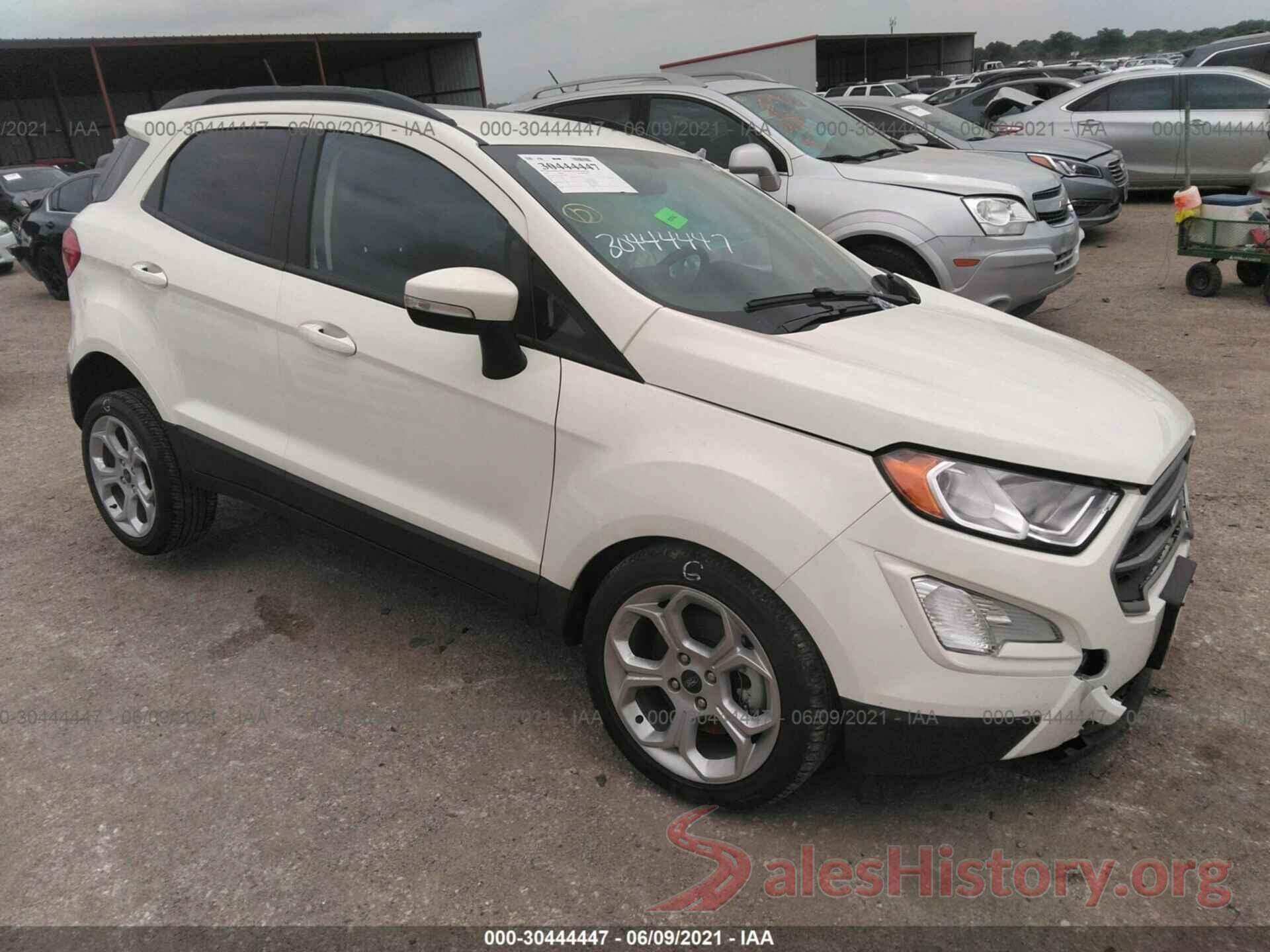 MAJ3S2GE5MC400070 2021 FORD ECOSPORT