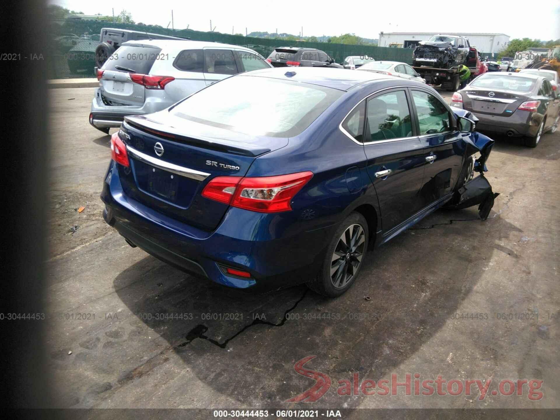 3N1CB7AP6KY249801 2019 NISSAN SENTRA