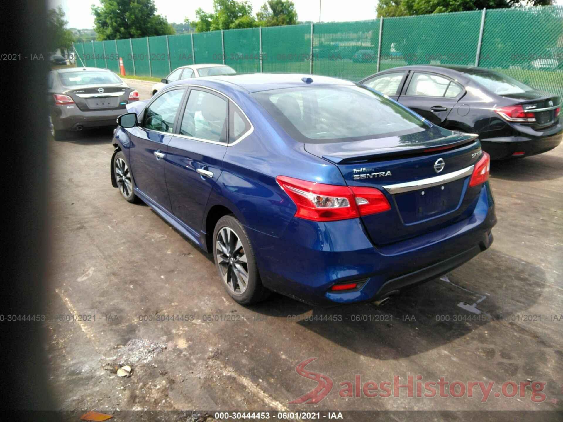 3N1CB7AP6KY249801 2019 NISSAN SENTRA