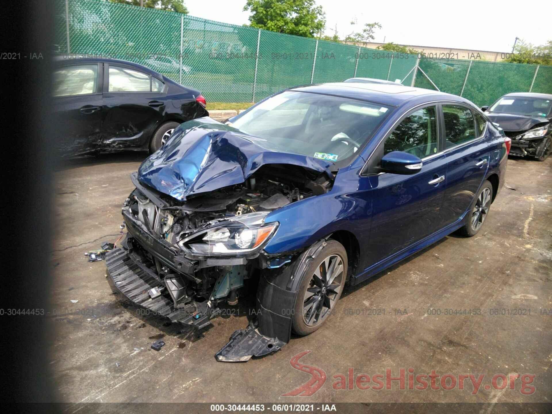 3N1CB7AP6KY249801 2019 NISSAN SENTRA