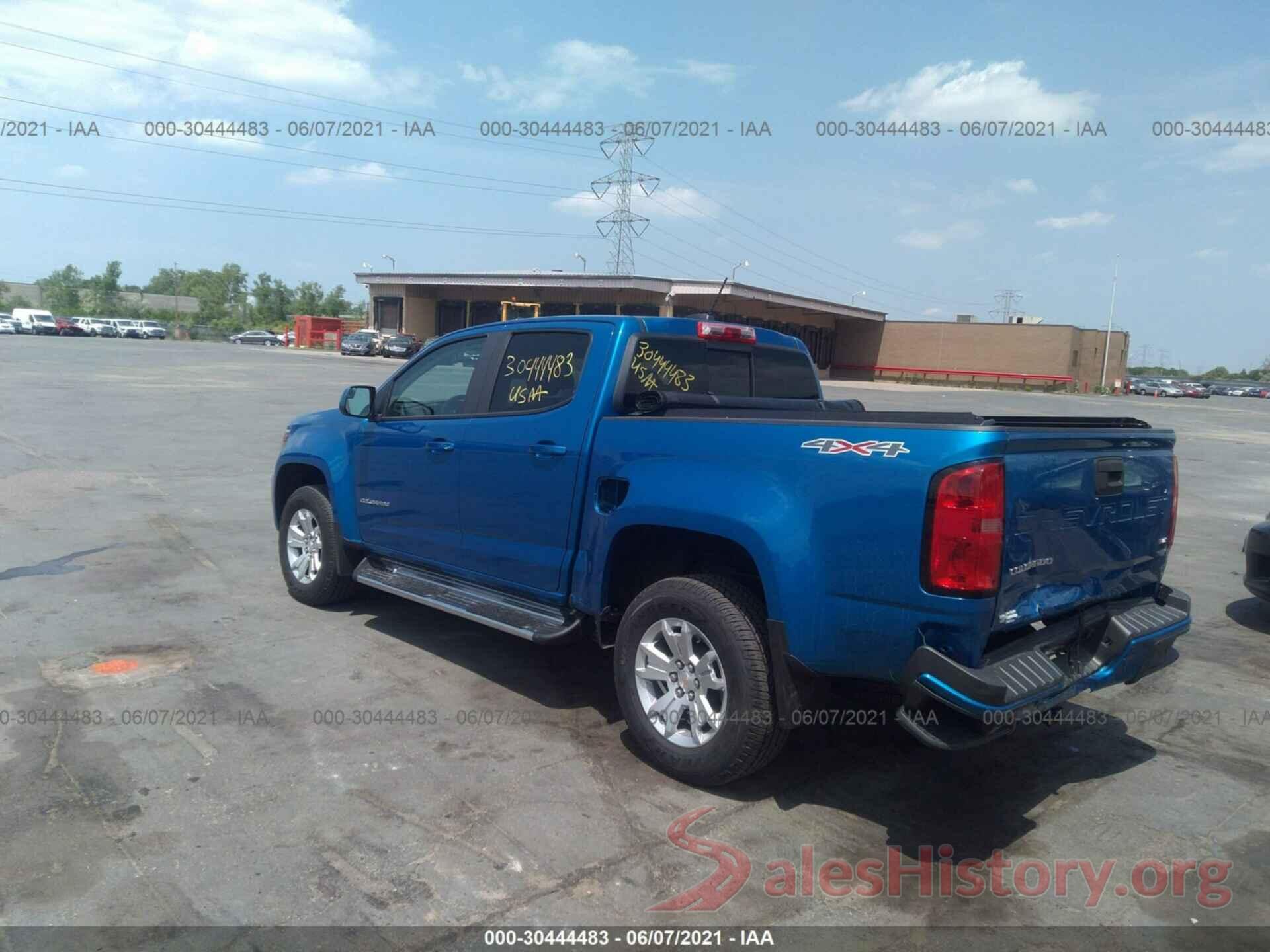 1GCGTCEN5M1175405 2021 CHEVROLET COLORADO