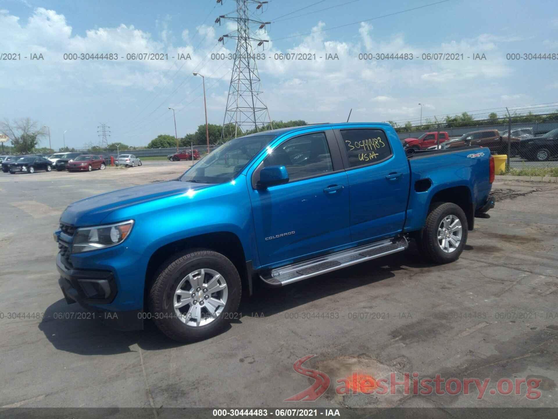 1GCGTCEN5M1175405 2021 CHEVROLET COLORADO