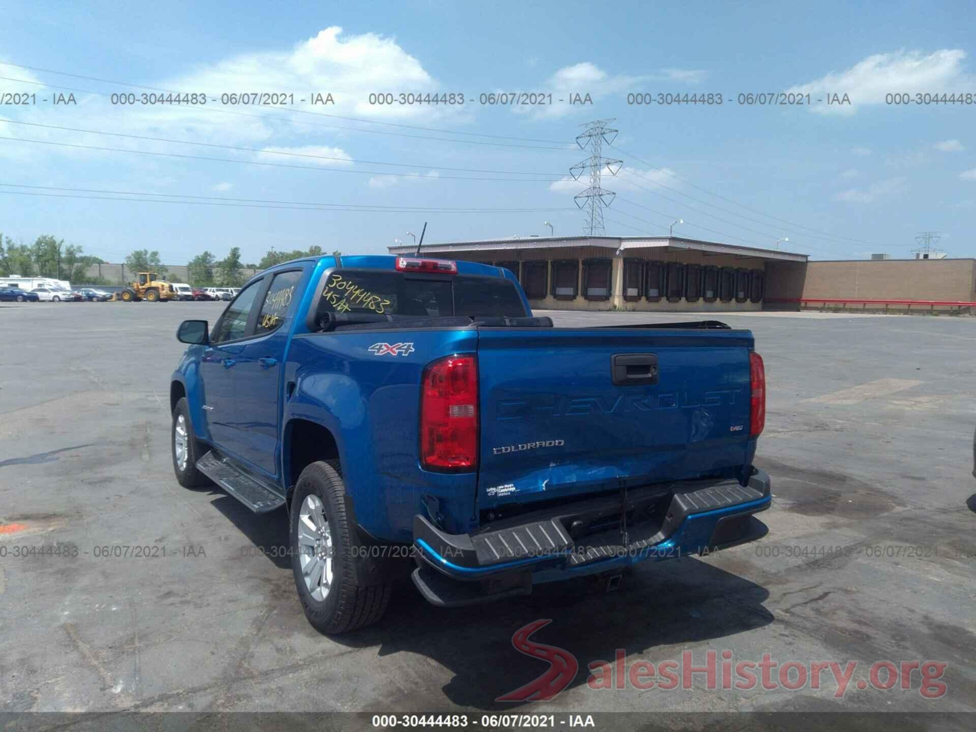 1GCGTCEN5M1175405 2021 CHEVROLET COLORADO