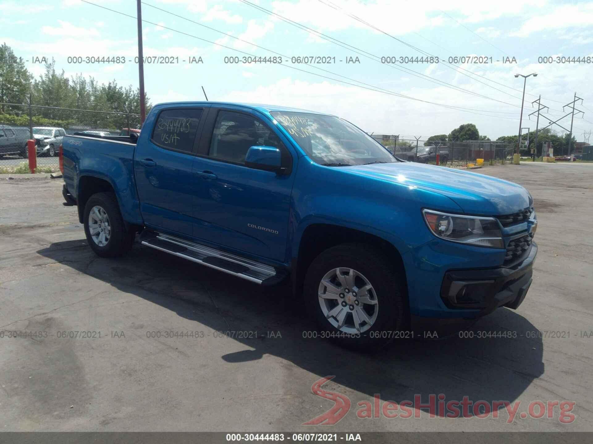 1GCGTCEN5M1175405 2021 CHEVROLET COLORADO