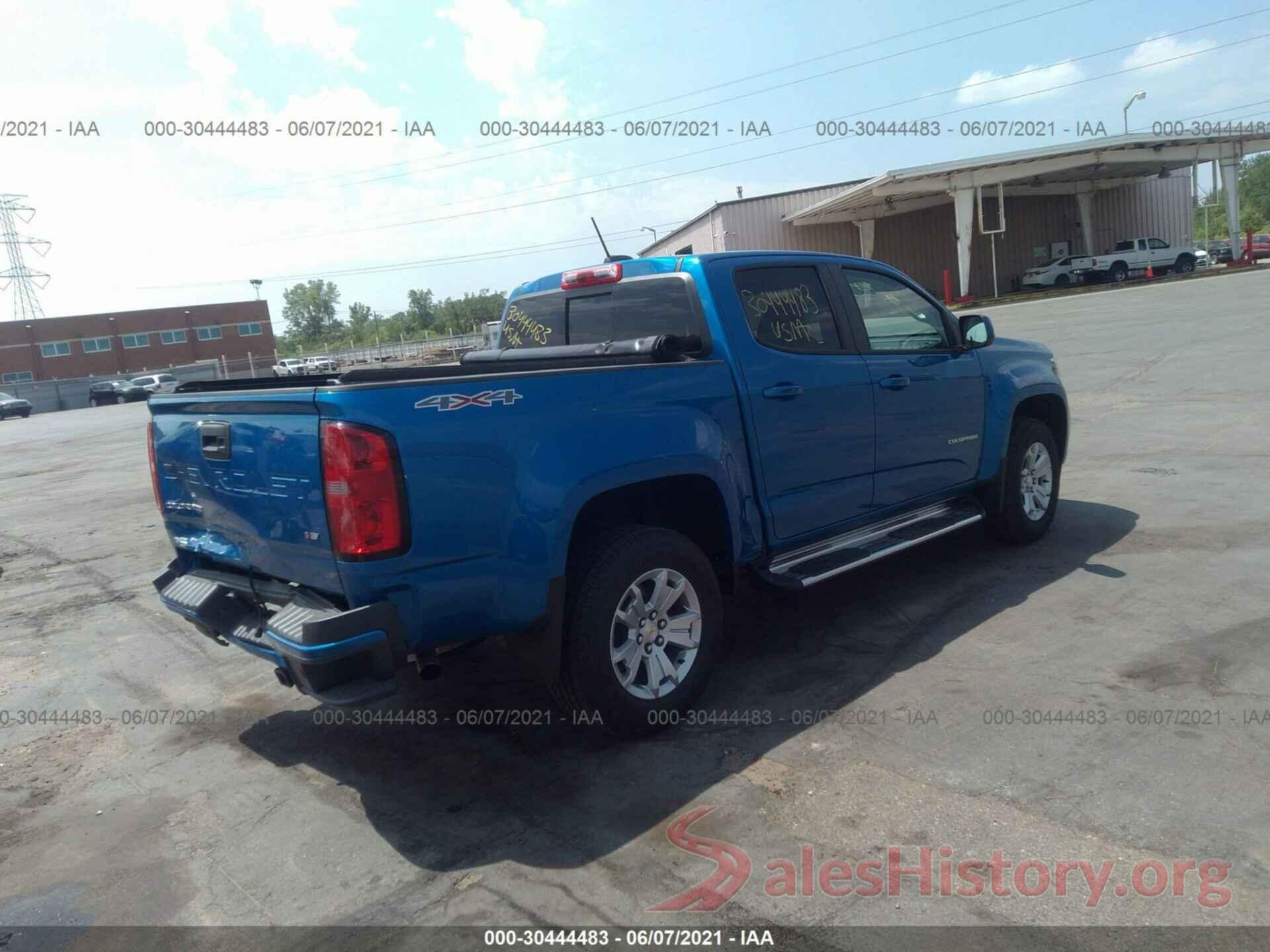 1GCGTCEN5M1175405 2021 CHEVROLET COLORADO