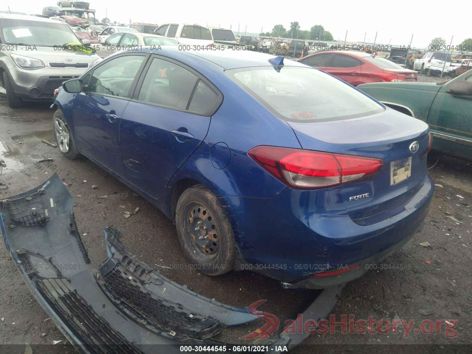 3KPFK4A76HE037919 2017 KIA FORTE