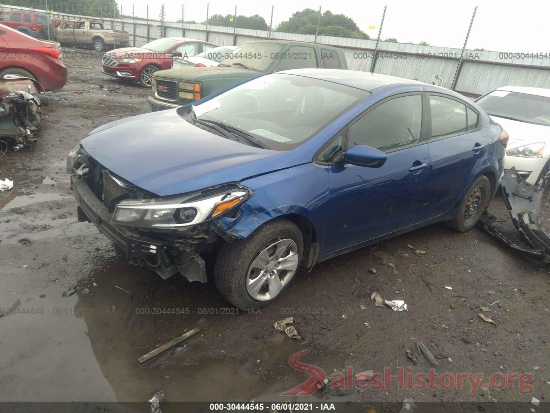 3KPFK4A76HE037919 2017 KIA FORTE