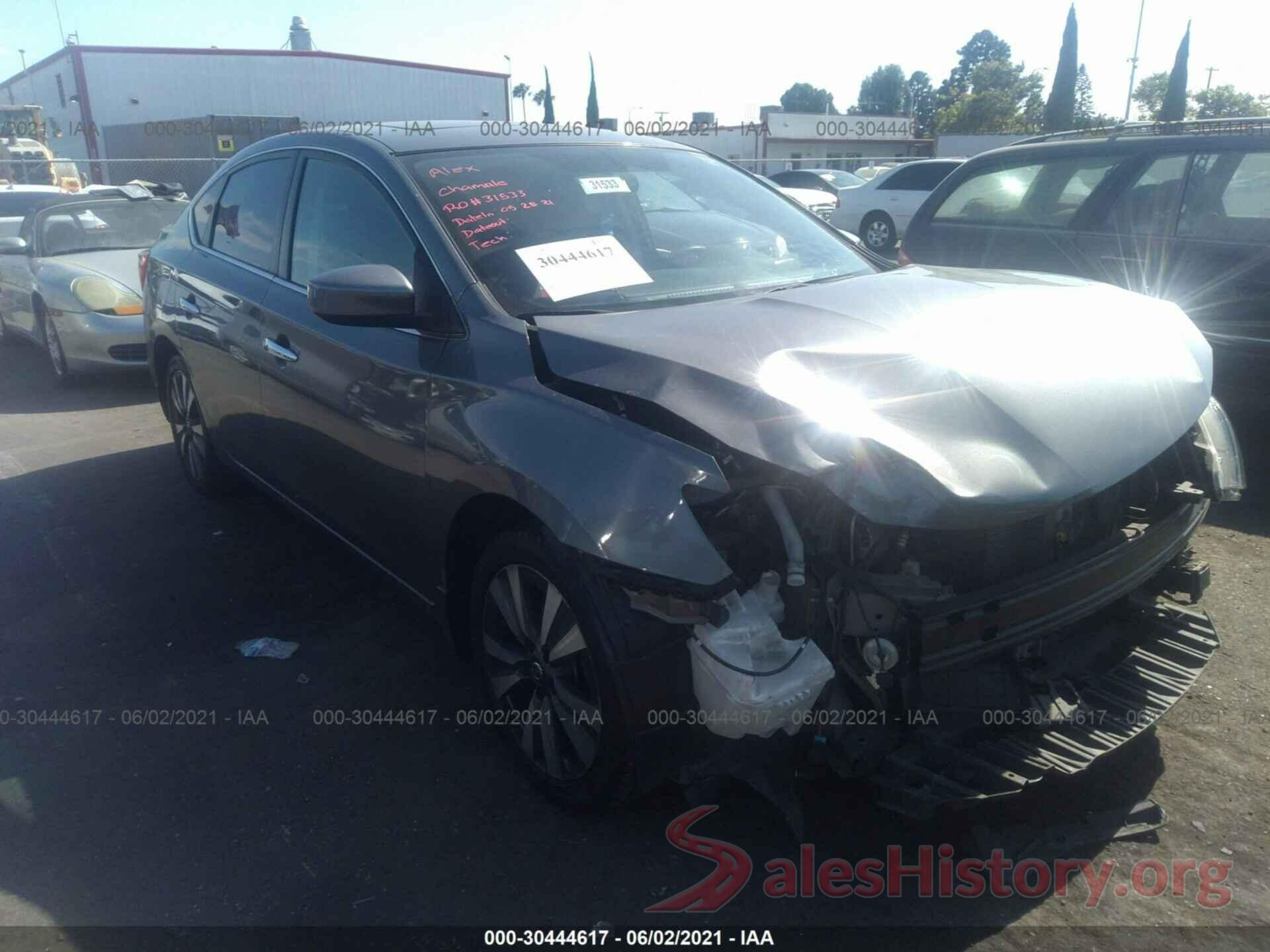 3N1AB7AP4KY205979 2019 NISSAN SENTRA