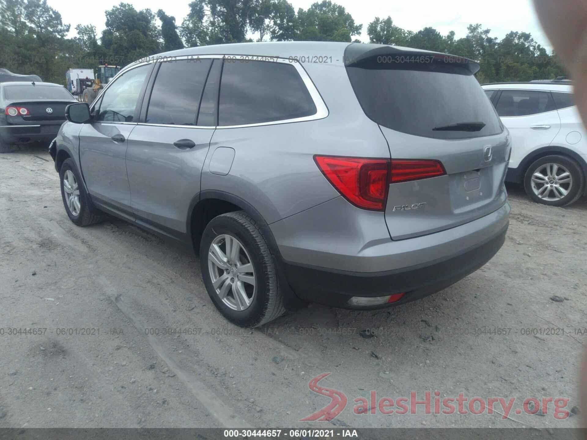 5FNYF5H13HB029176 2017 HONDA PILOT