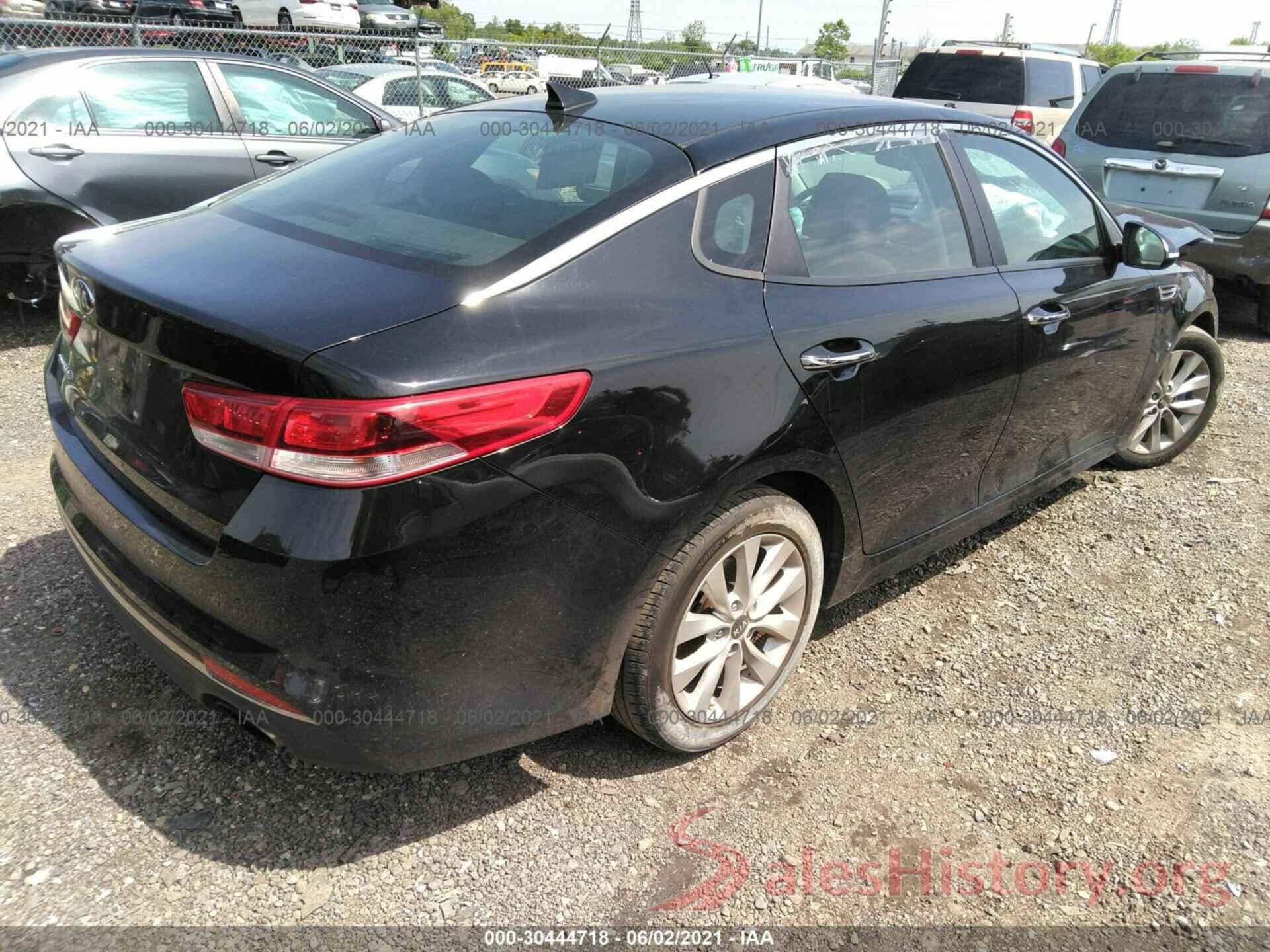 5XXGT4L39GG011817 2016 KIA OPTIMA