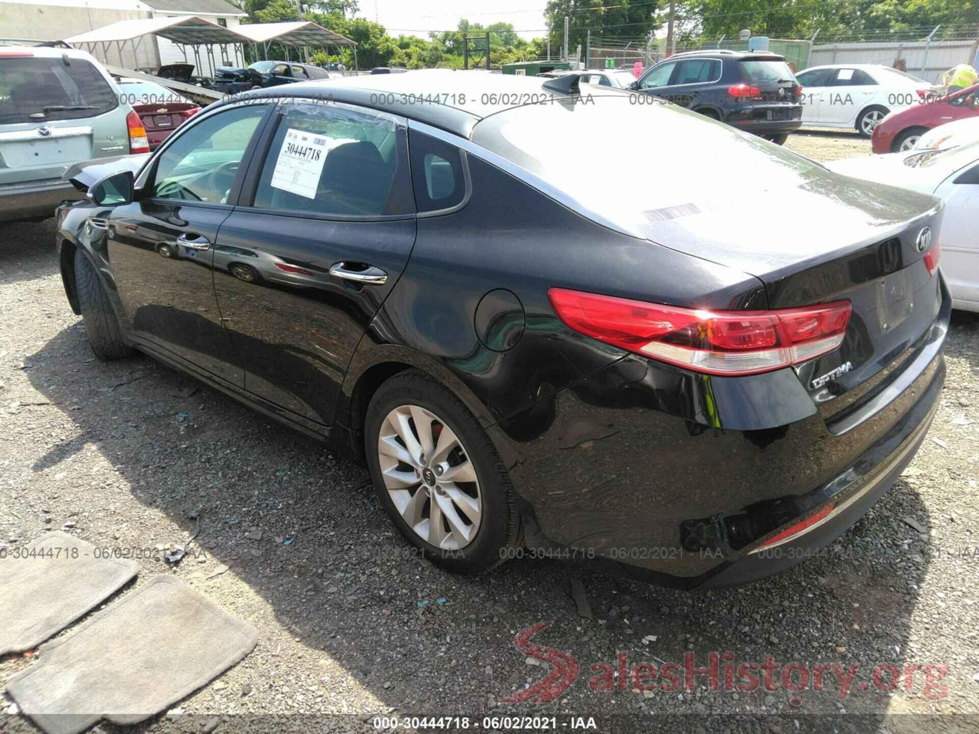 5XXGT4L39GG011817 2016 KIA OPTIMA