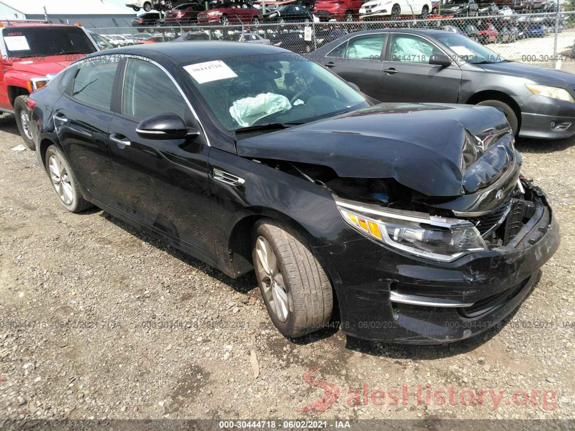 5XXGT4L39GG011817 2016 KIA OPTIMA