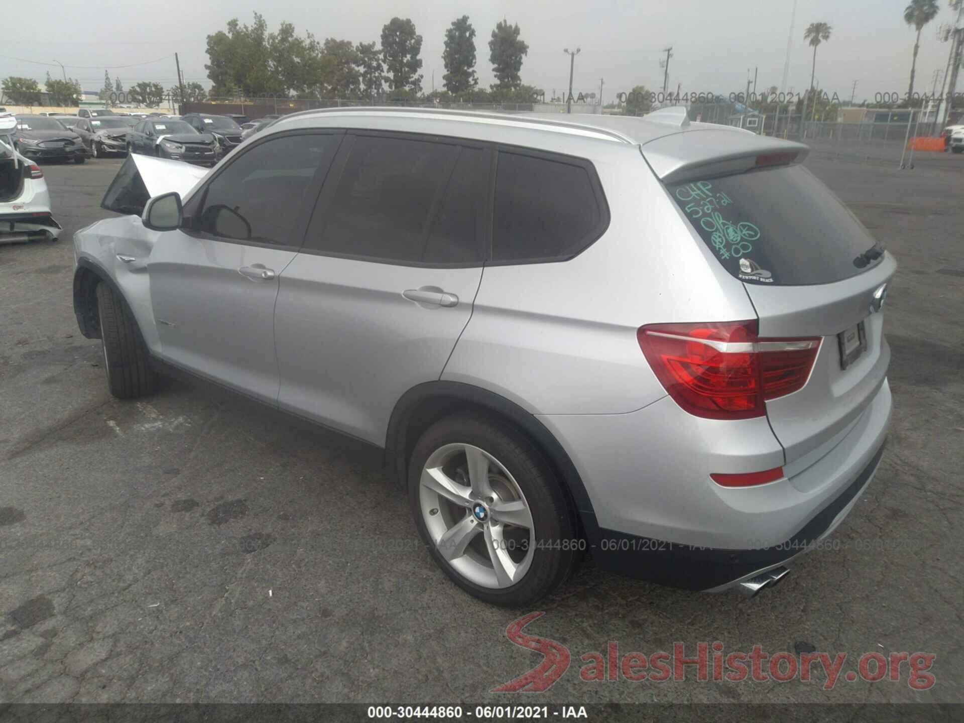 5UXWZ7C52H0U46497 2017 BMW X3