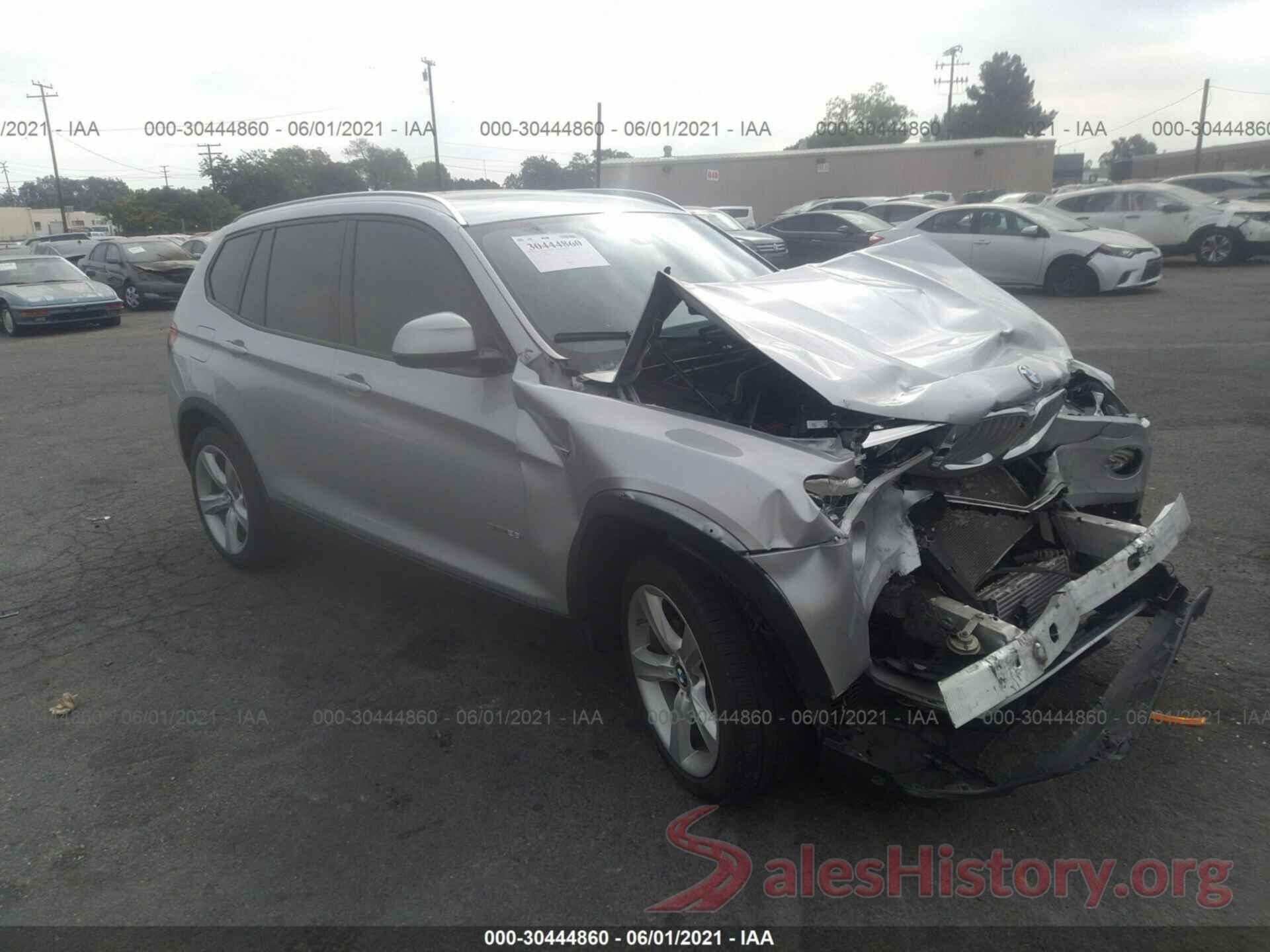 5UXWZ7C52H0U46497 2017 BMW X3