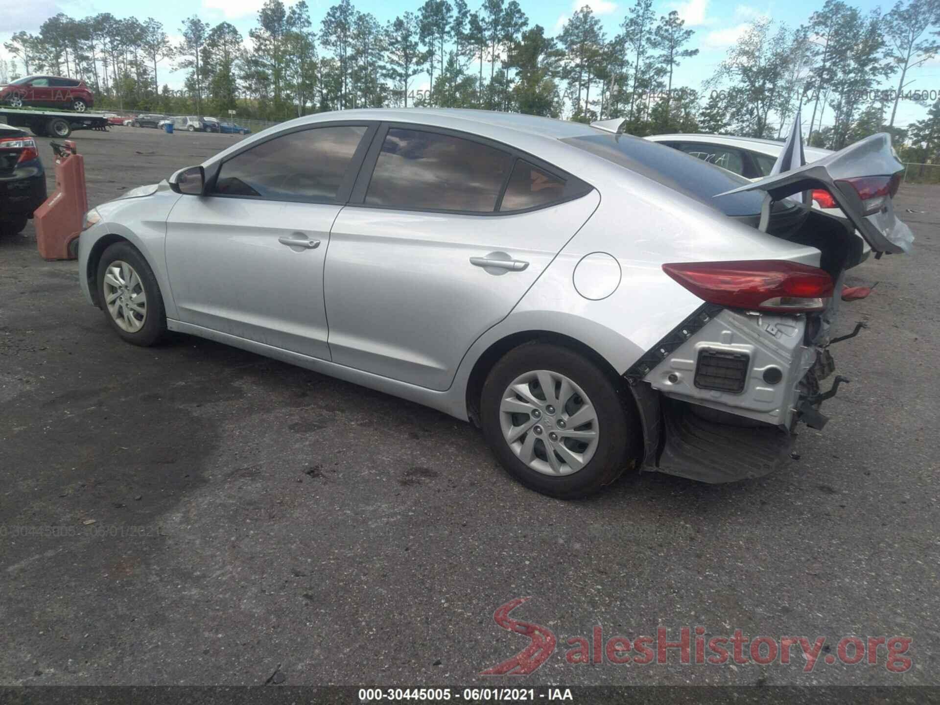 5NPD74LF2HH077178 2017 HYUNDAI ELANTRA