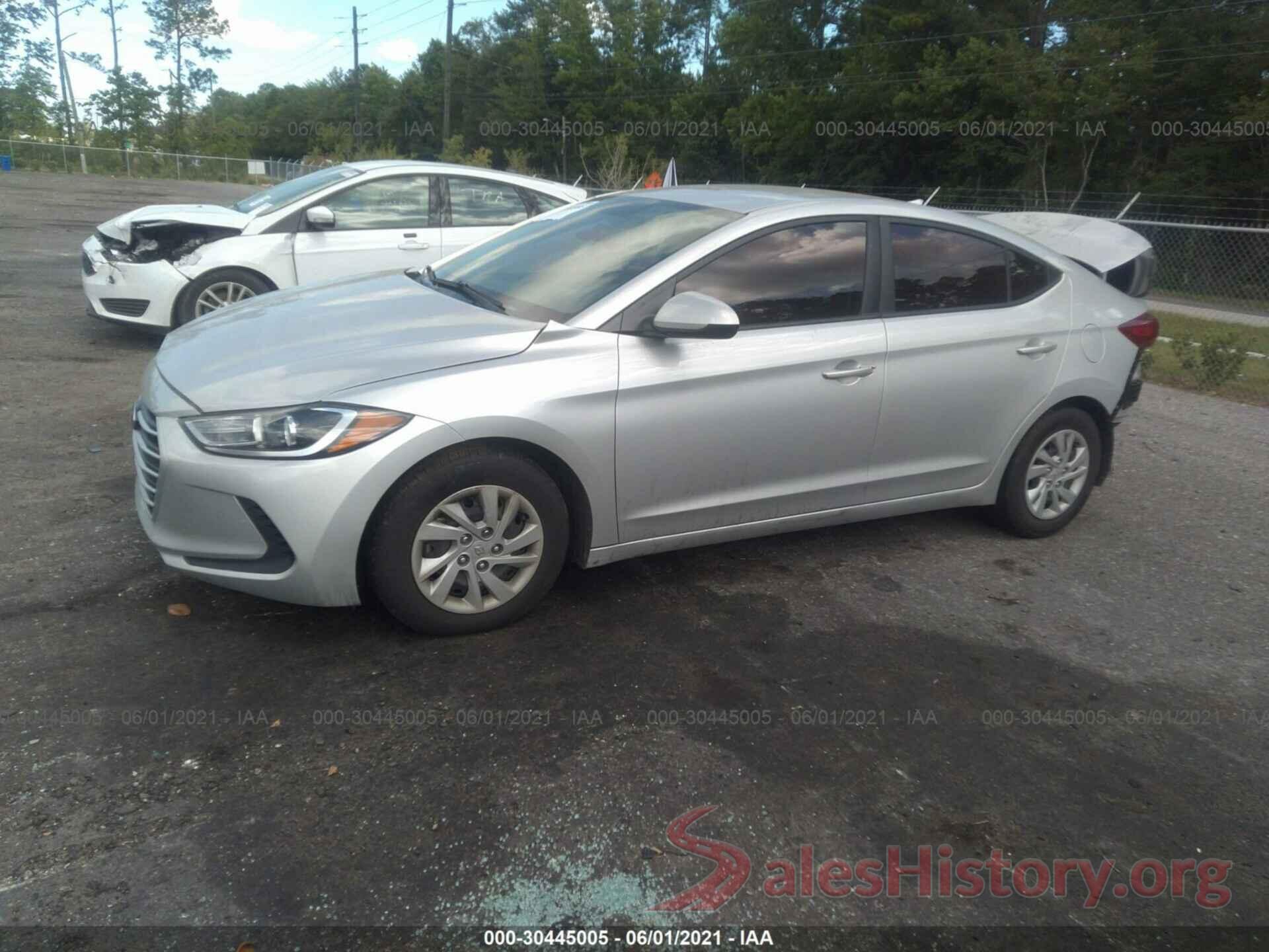 5NPD74LF2HH077178 2017 HYUNDAI ELANTRA