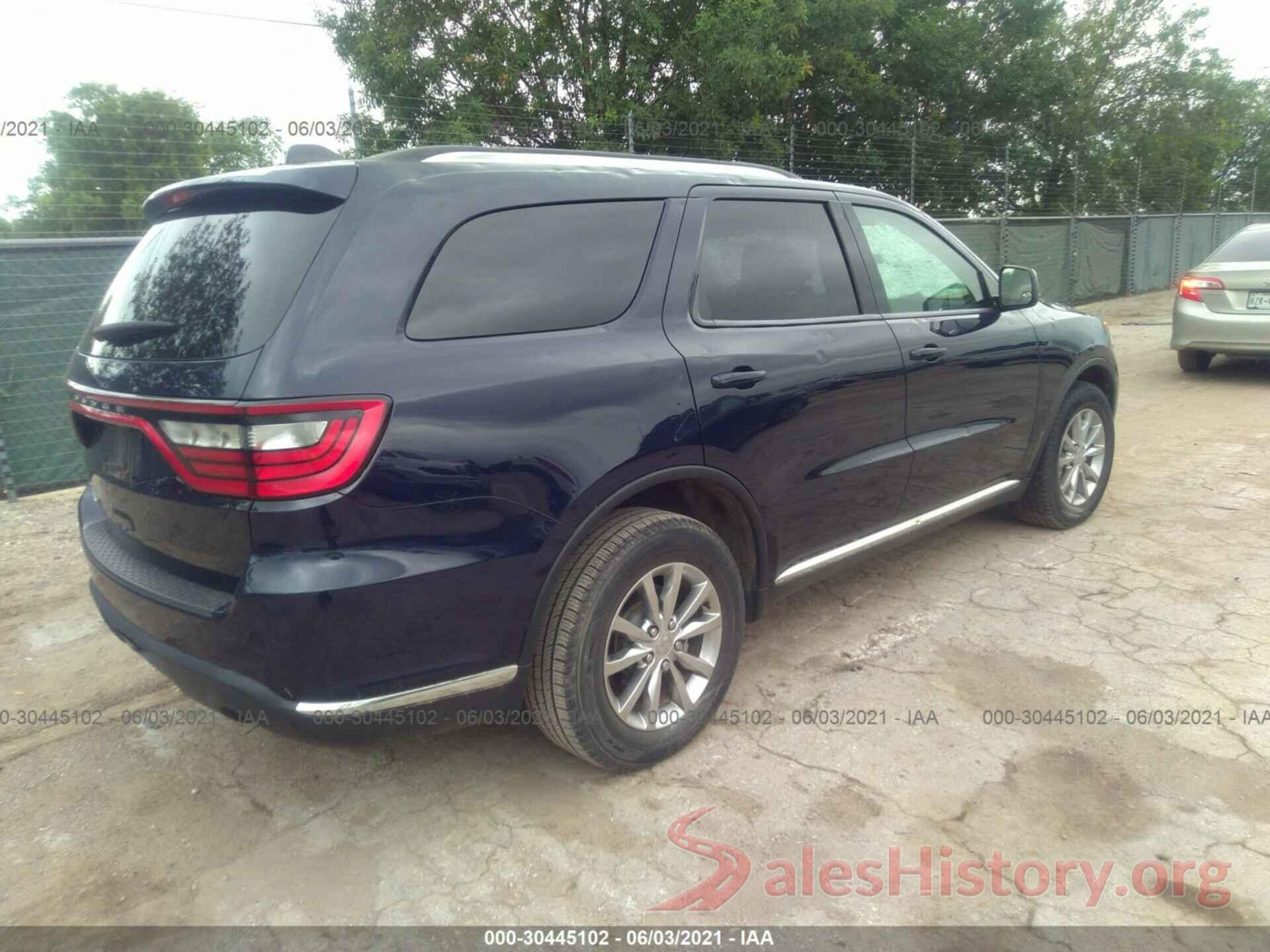 1C4RDHAG1HC921174 2017 DODGE DURANGO