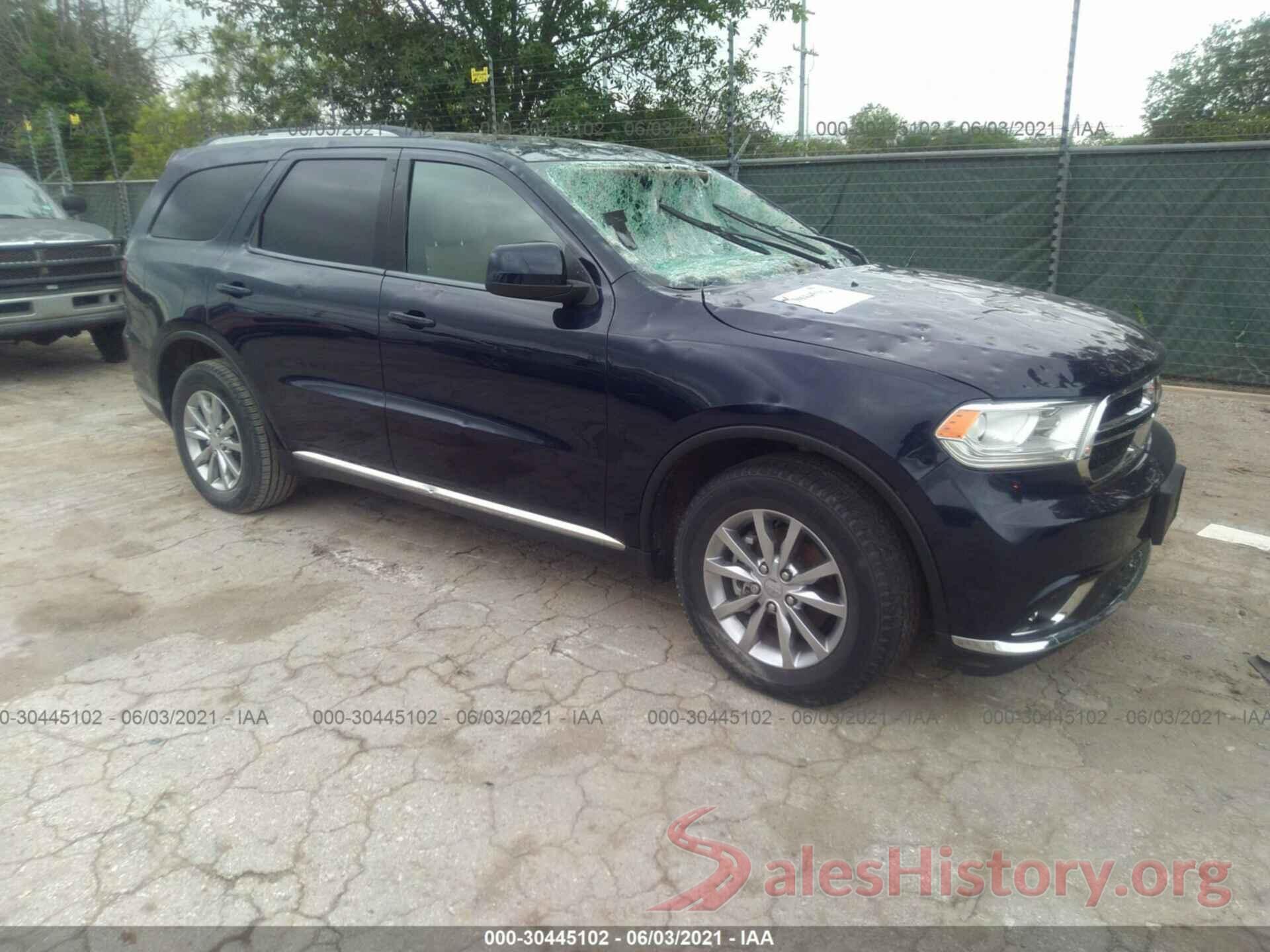 1C4RDHAG1HC921174 2017 DODGE DURANGO