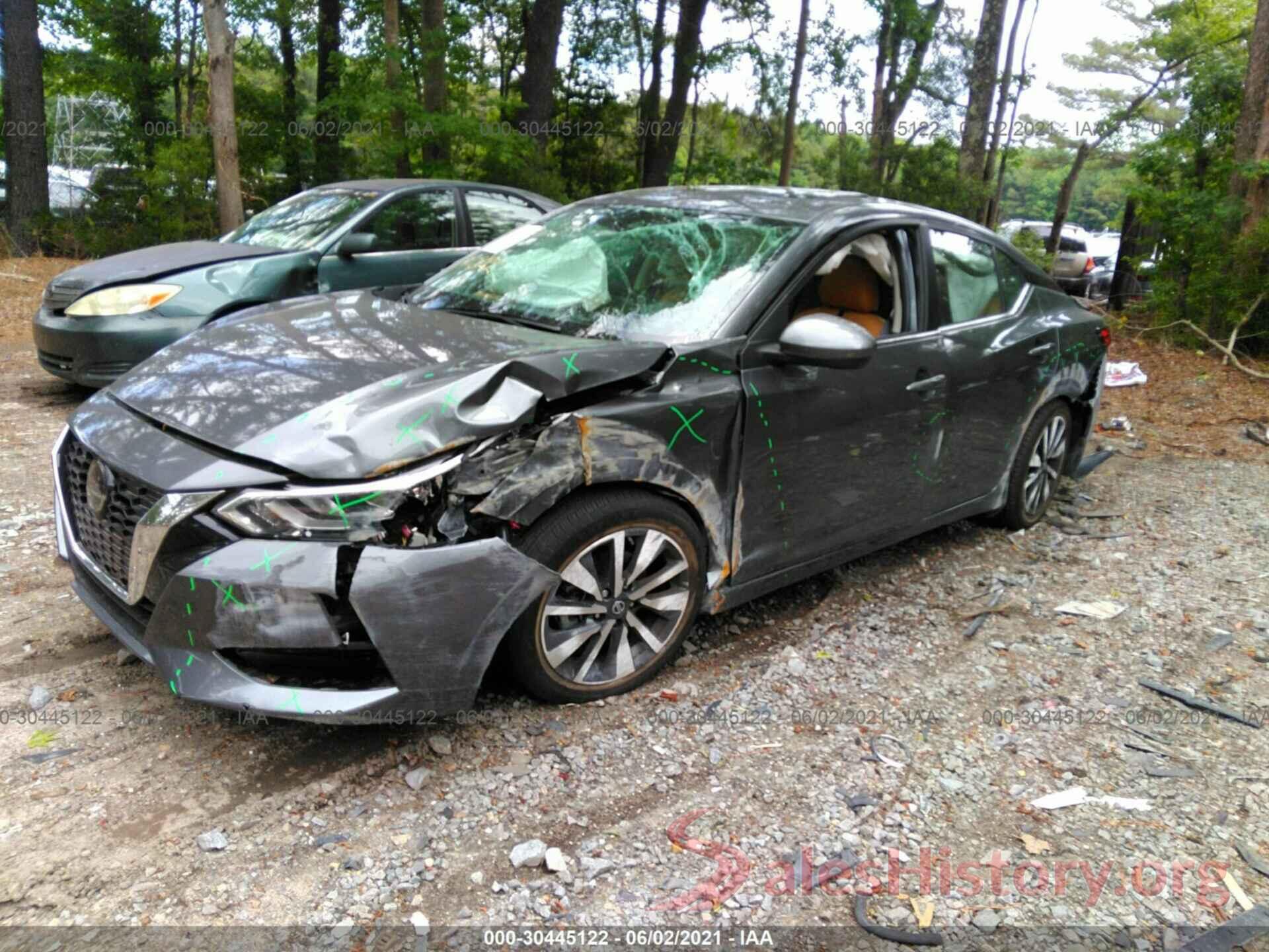 3N1AB8CV6MY218530 2021 NISSAN SENTRA