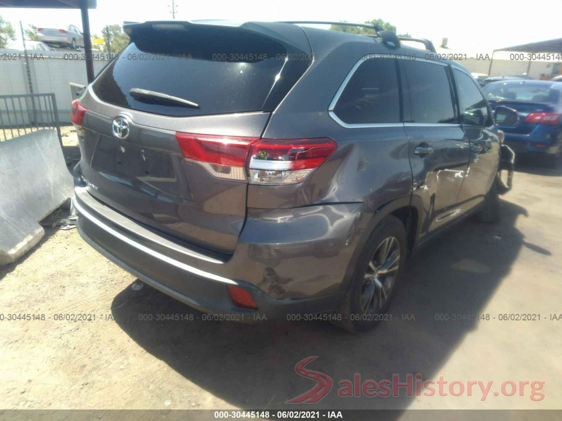 5TDZARFH6JS034397 2018 TOYOTA HIGHLANDER