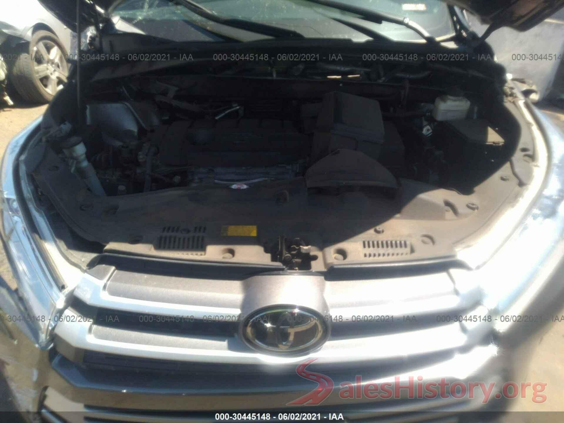 5TDZARFH6JS034397 2018 TOYOTA HIGHLANDER