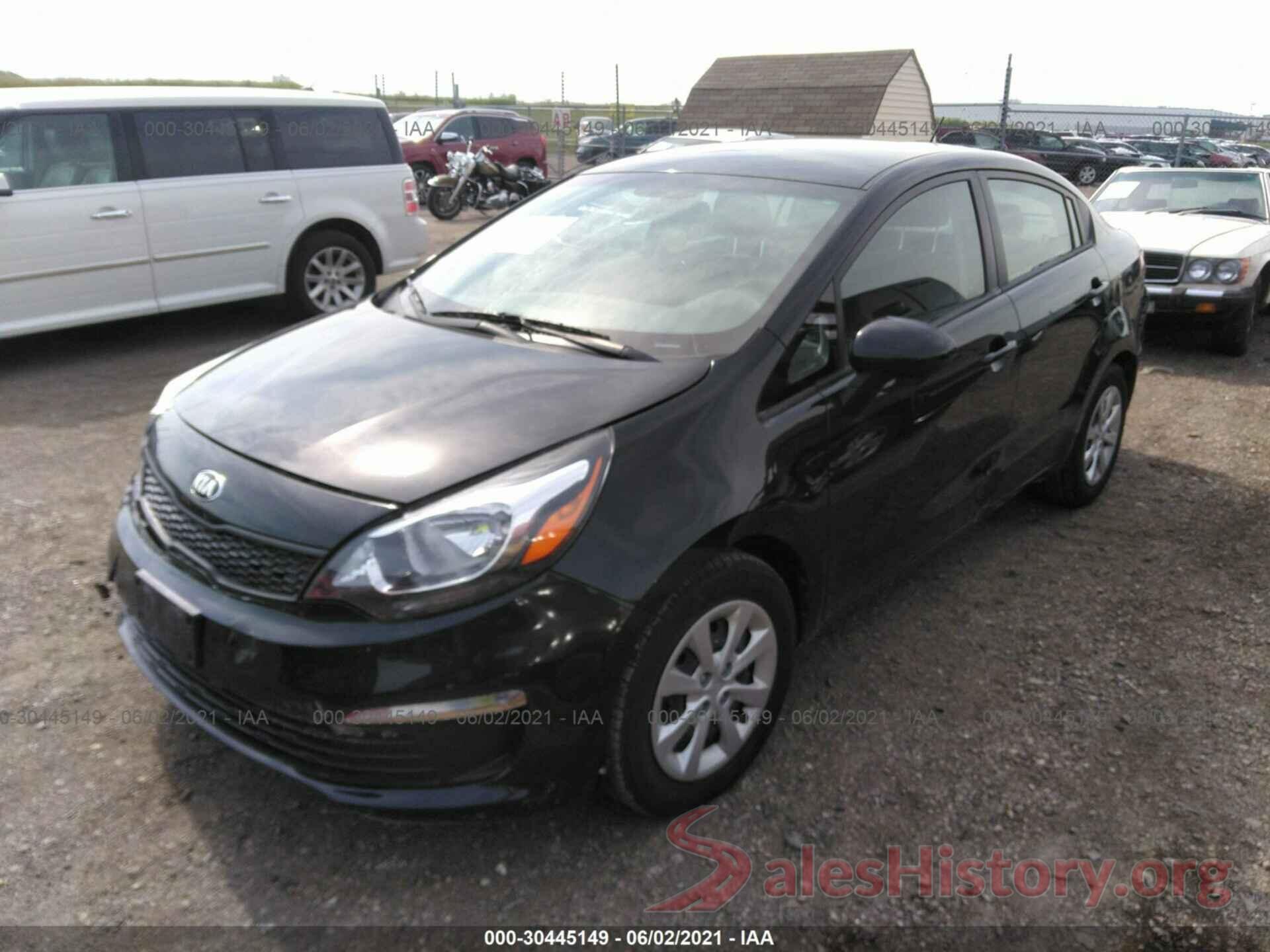 KNADM4A33H6051181 2017 KIA RIO