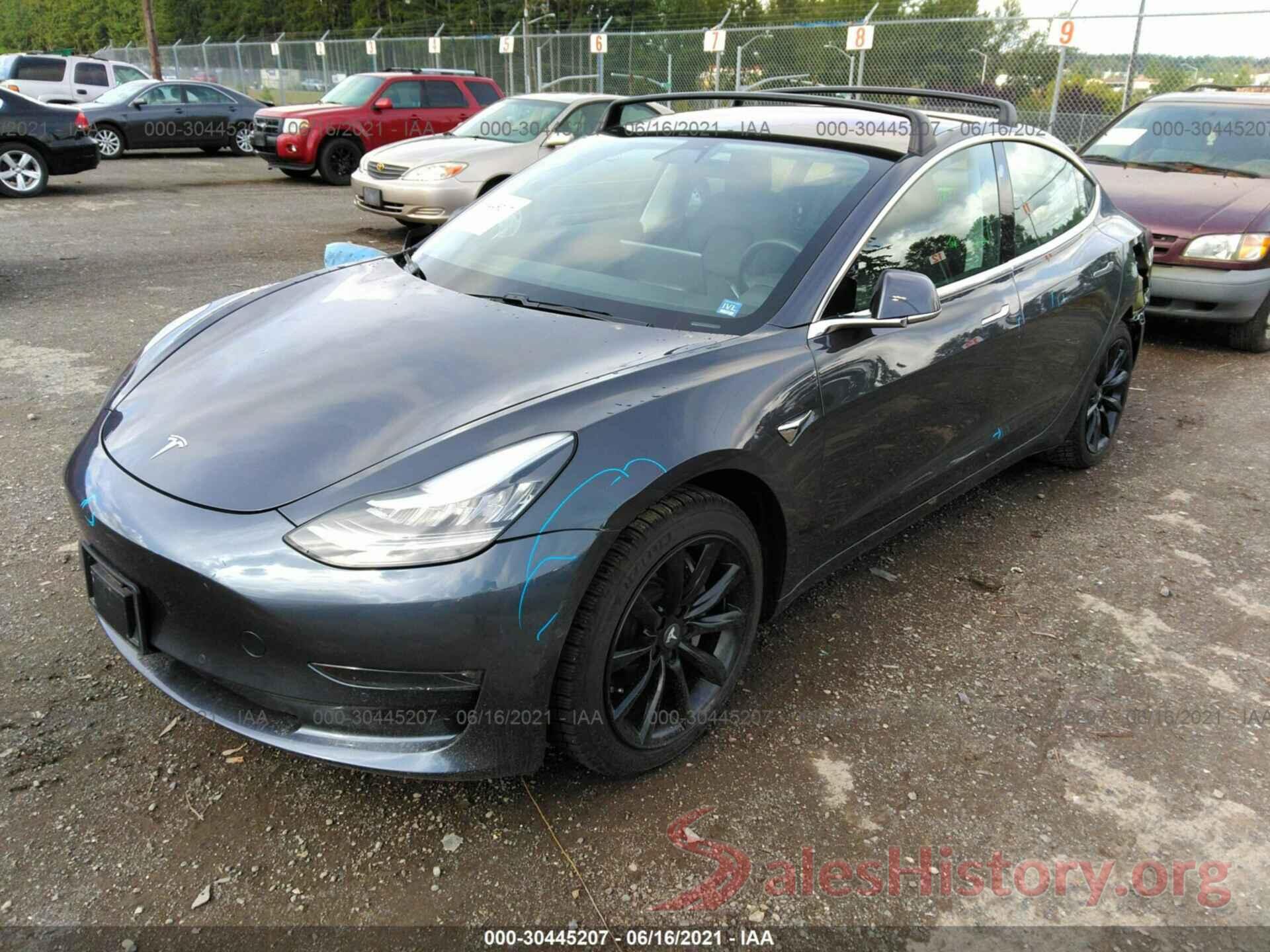 5YJ3E1EA7JF028175 2018 TESLA MODEL 3