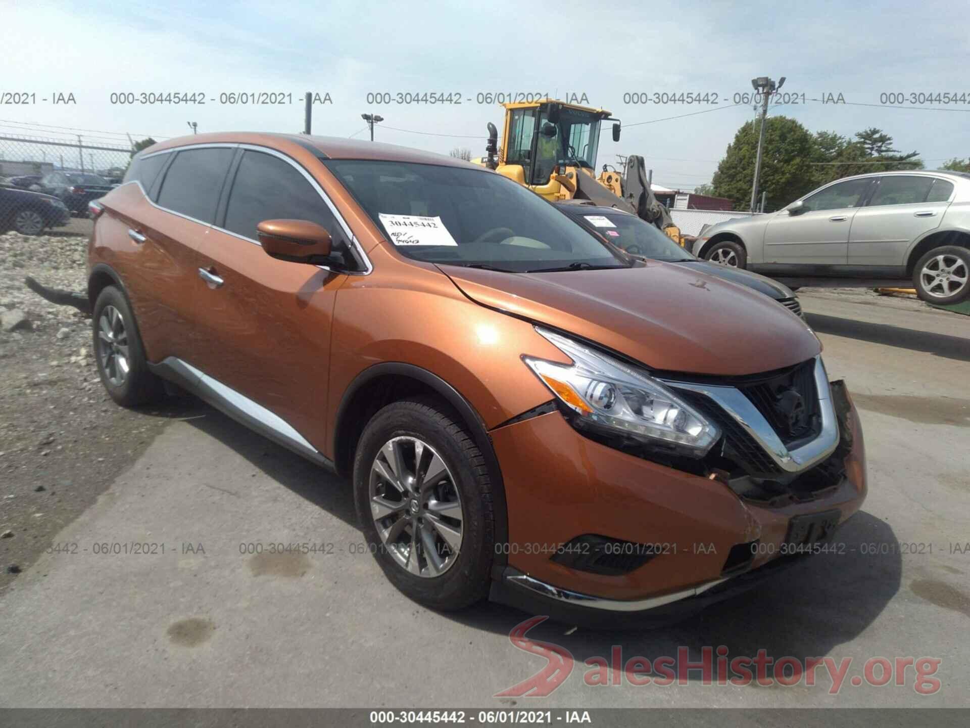 5N1AZ2MH7GN123390 2016 NISSAN MURANO