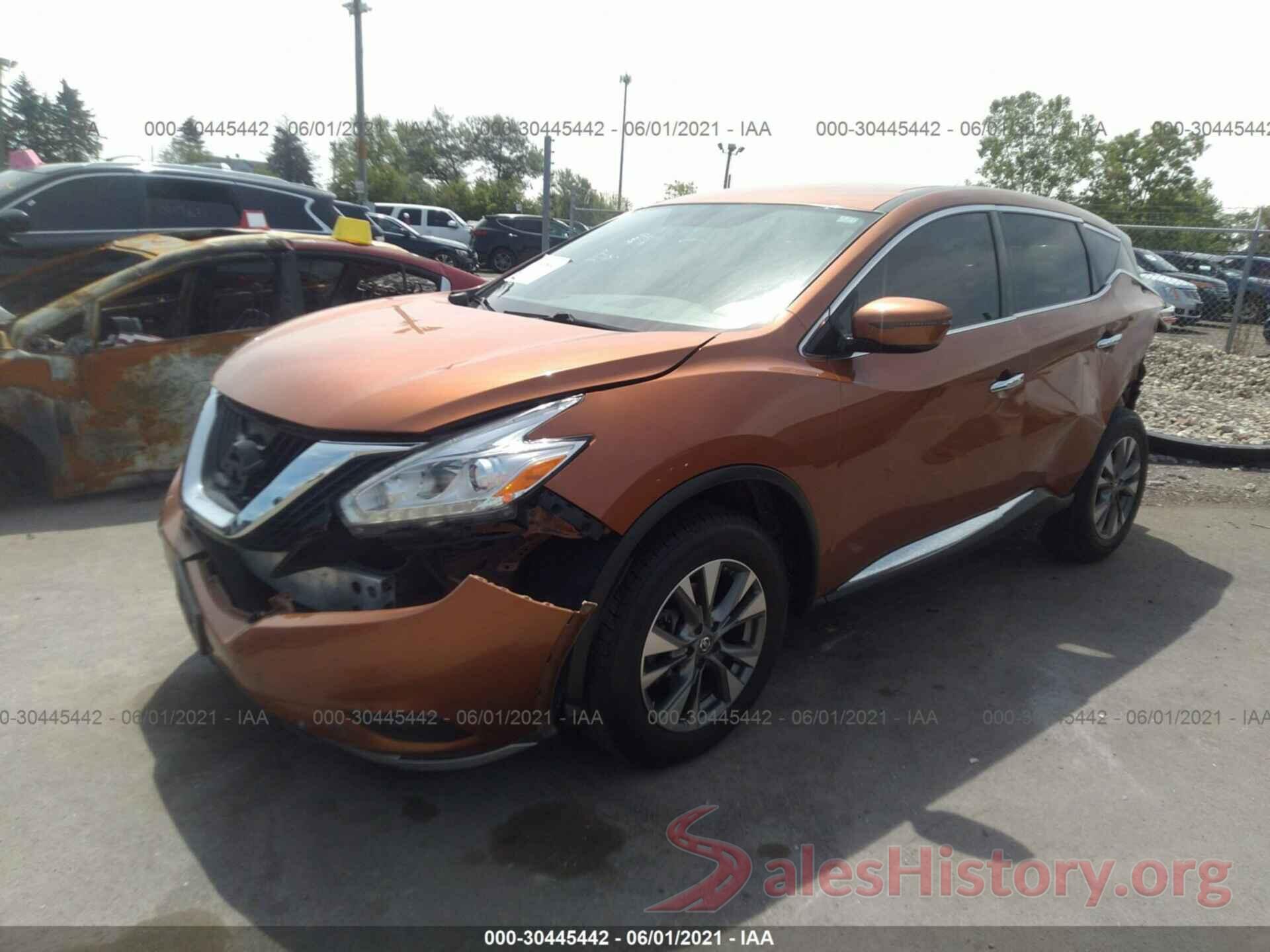 5N1AZ2MH7GN123390 2016 NISSAN MURANO