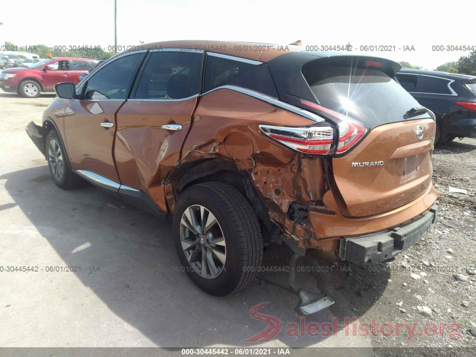 5N1AZ2MH7GN123390 2016 NISSAN MURANO