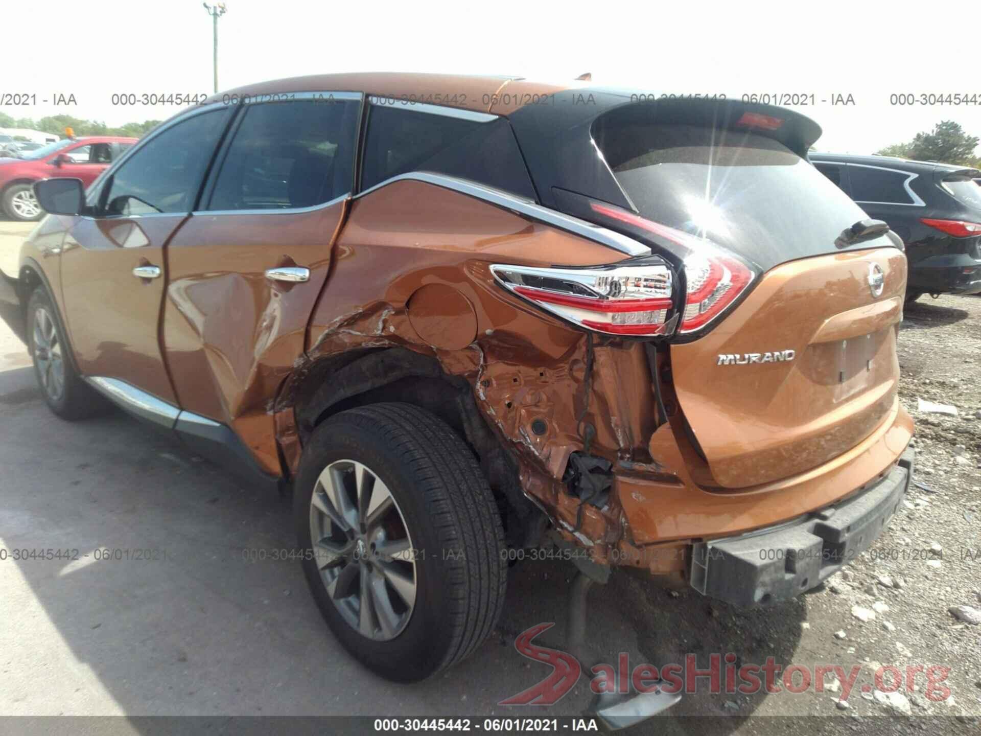 5N1AZ2MH7GN123390 2016 NISSAN MURANO